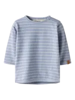 Lil Atelier Baja ls loose top zen bleu - Lil’ Atelier