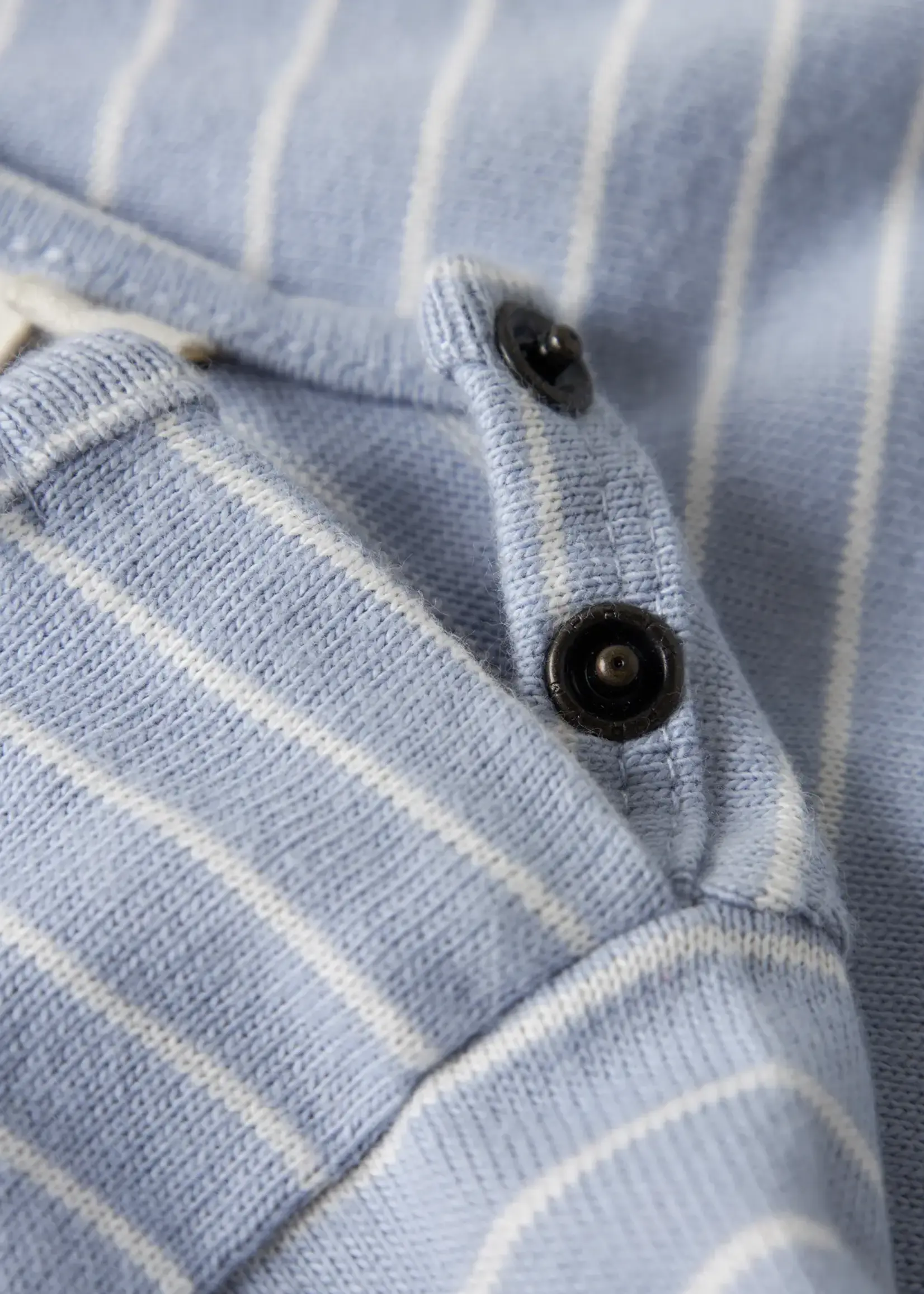 Lil Atelier Baja ls loose top zen bleu - Lil’ Atelier