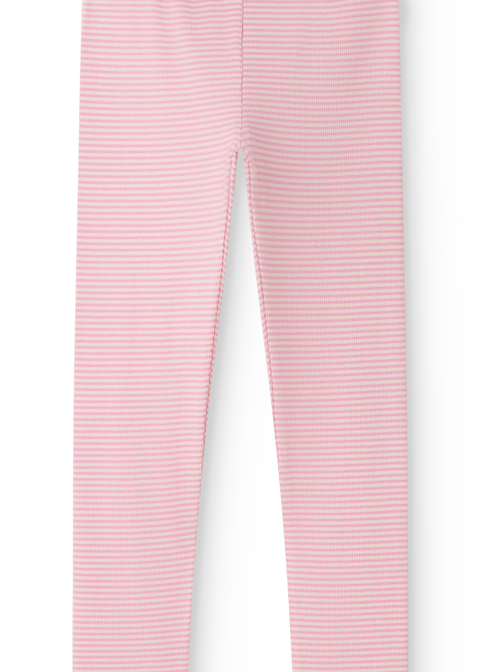 Marmar Copenhagen Leg fine rib | Pink stripe - Marmar