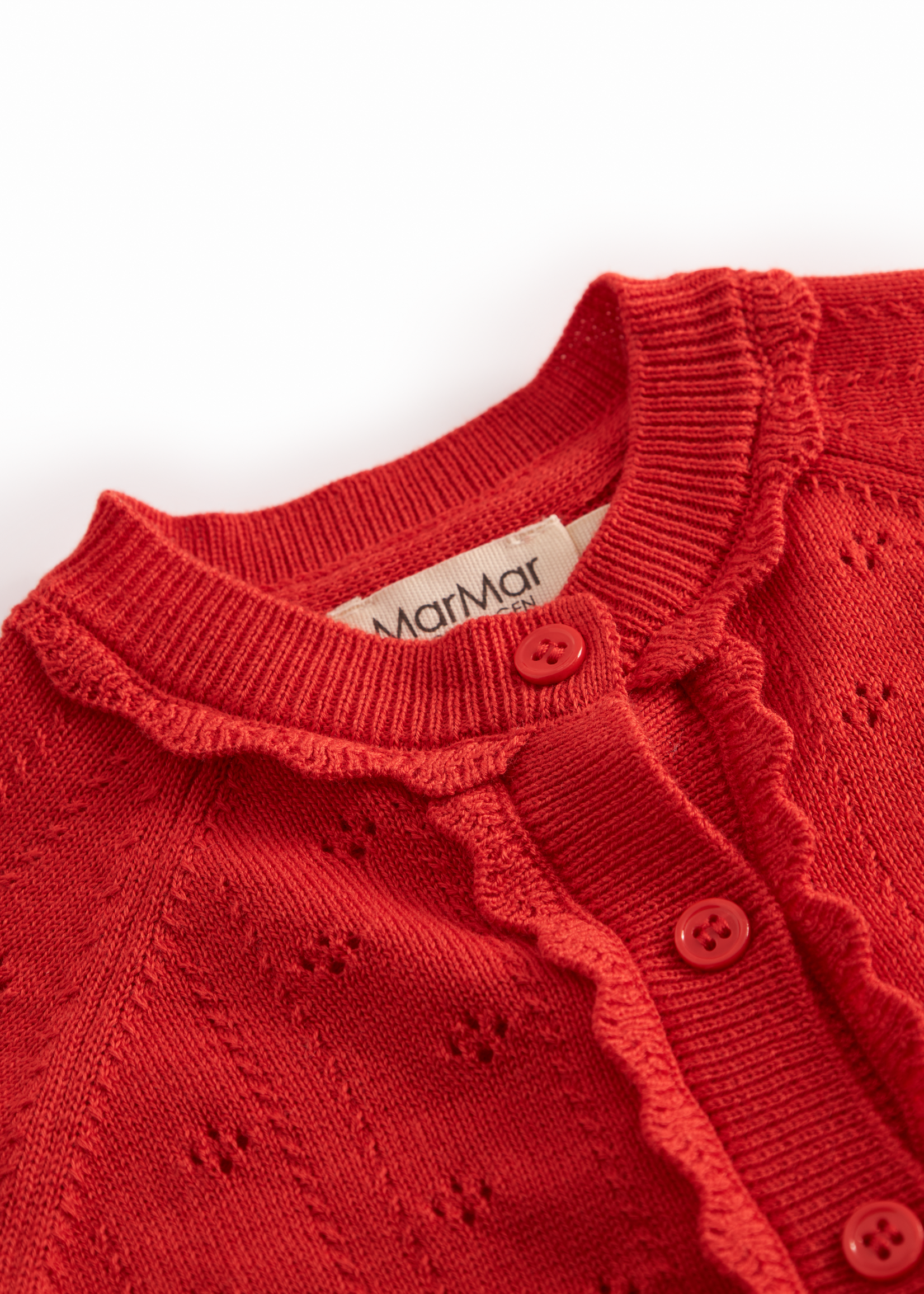 Marmar Copenhagen Taki pointelle vest | Poppy - Marmar