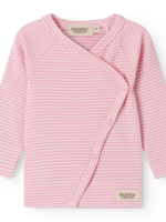 Marmar Copenhagen Tina fine rib top | Pink stripe - Marmar