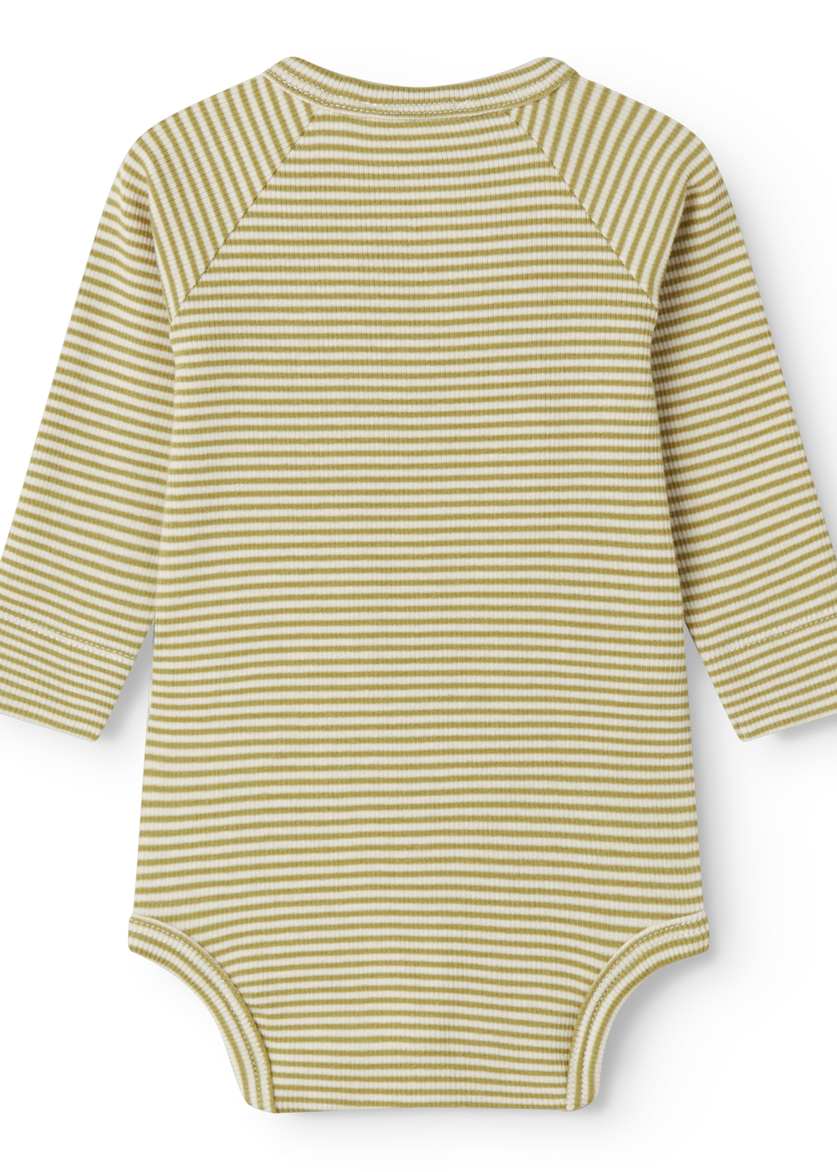Marmar Copenhagen Bellis fine rib romper | Olive stripe - Marmar