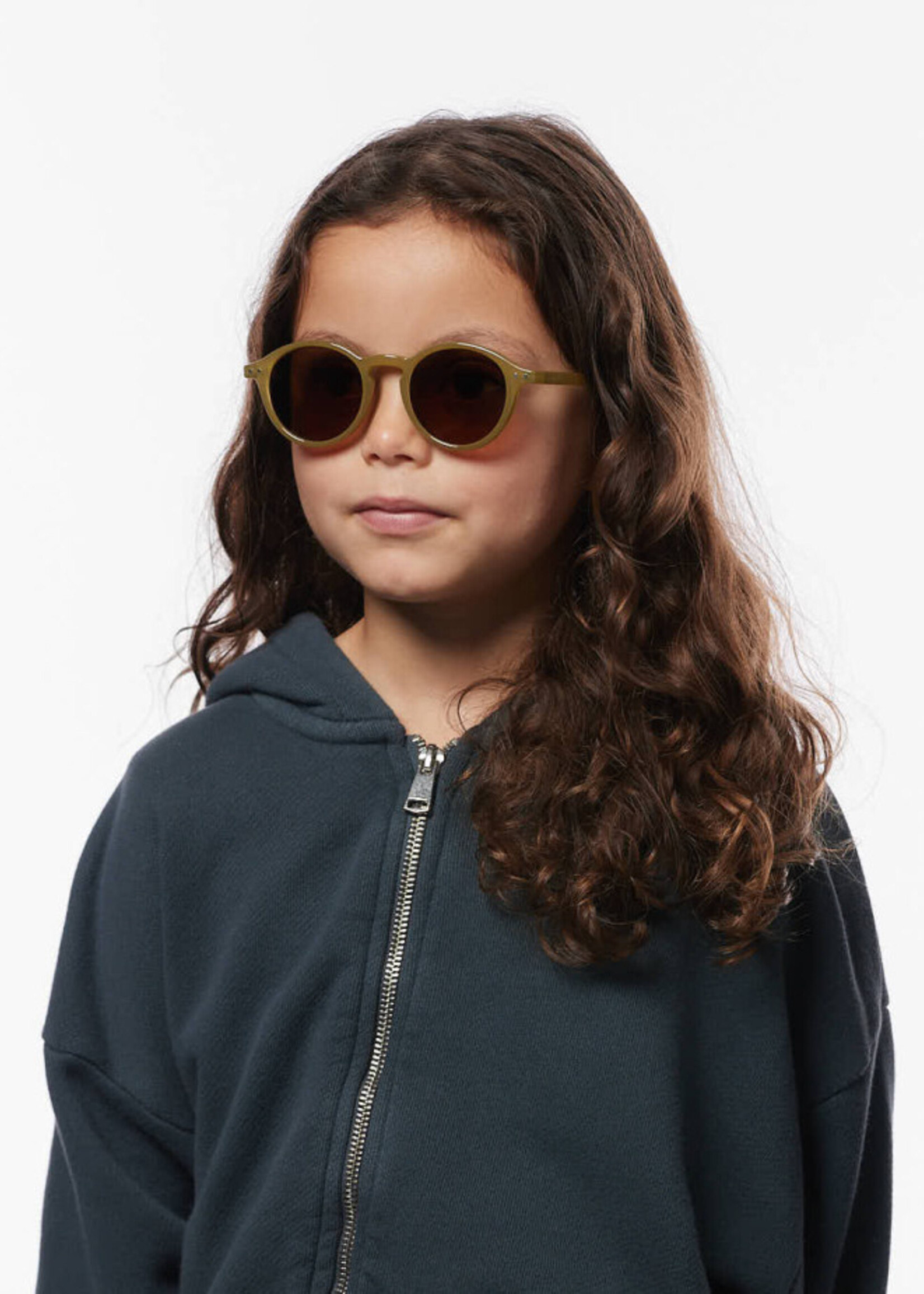 Izipizi Zonnebril kids model D Olive  - Izipizi