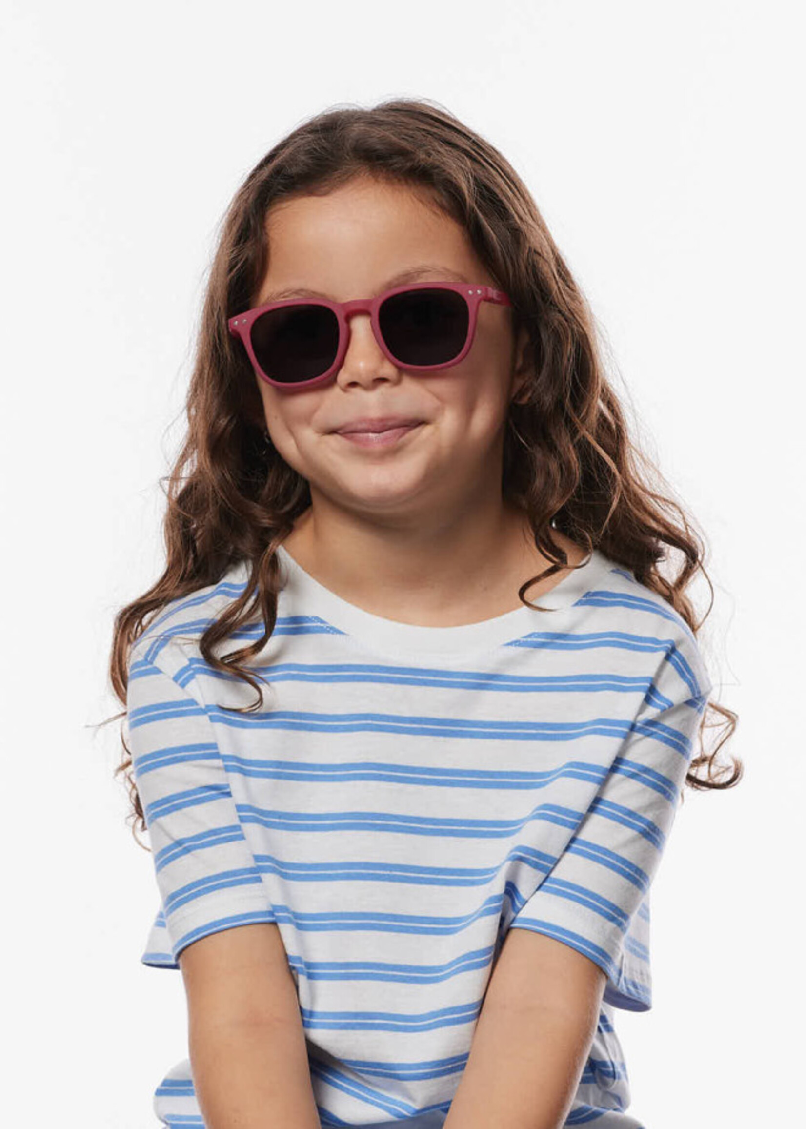 Izipizi Zonnebril kids model E Cranberry - Izipizi