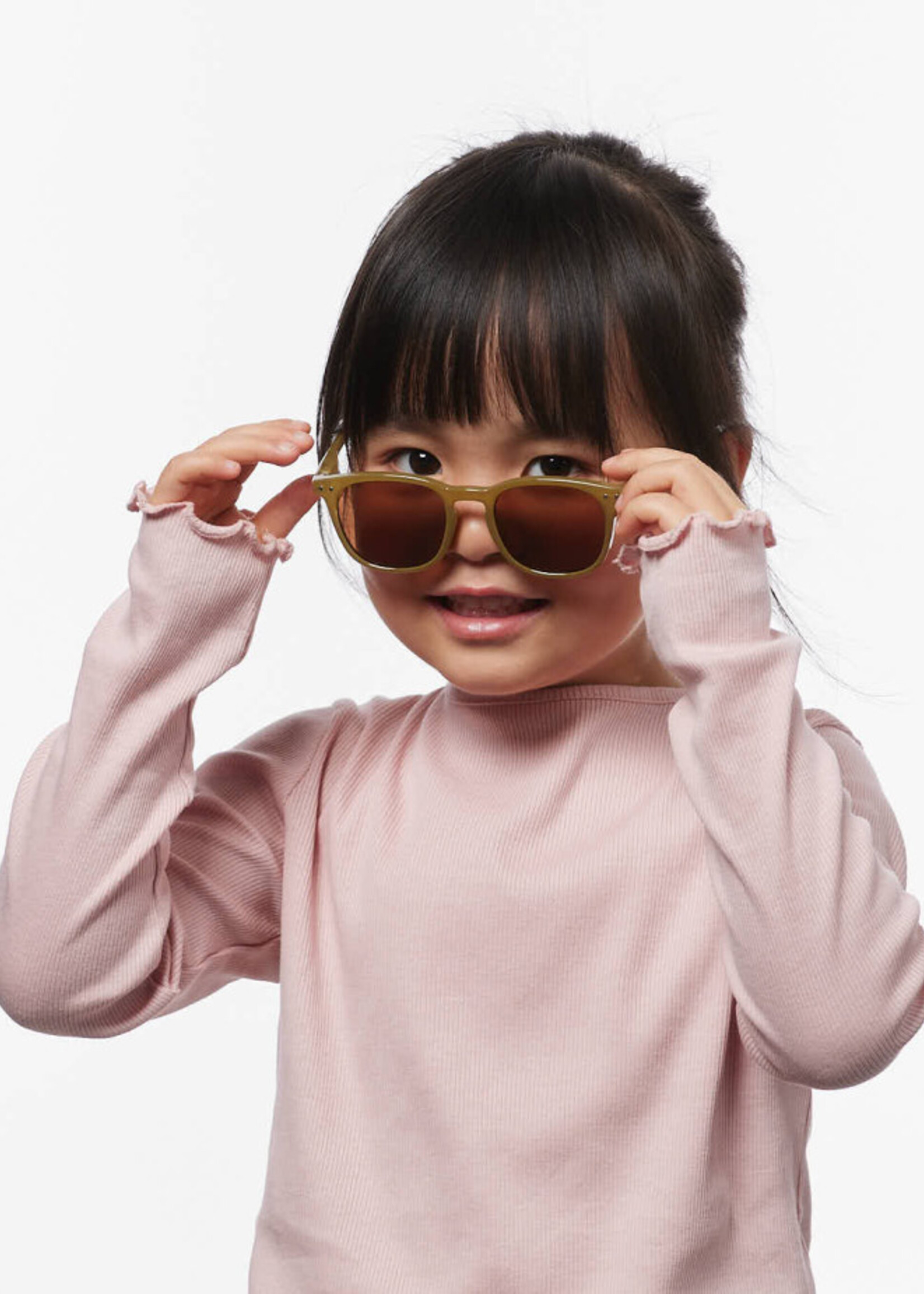 Izipizi Zonnebril kids model E Olive - Izipizi