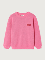 American Vintage Sweater Evona framboisine surteint - American vintage