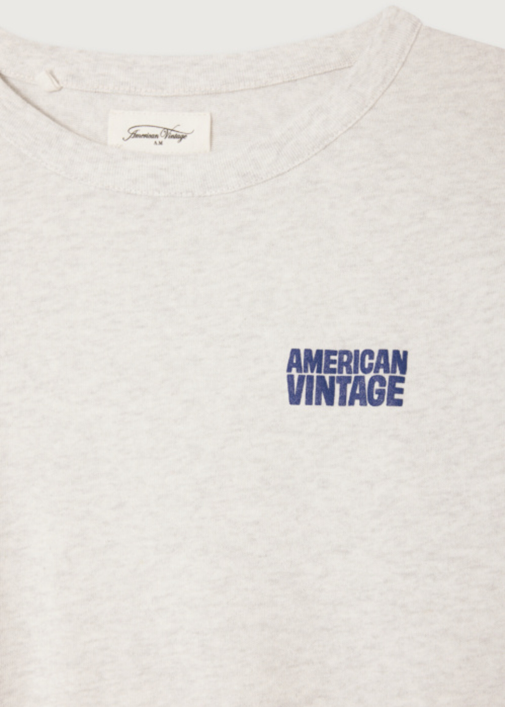 American Vintage Tshirt Ample Arctique Chine - American vintage