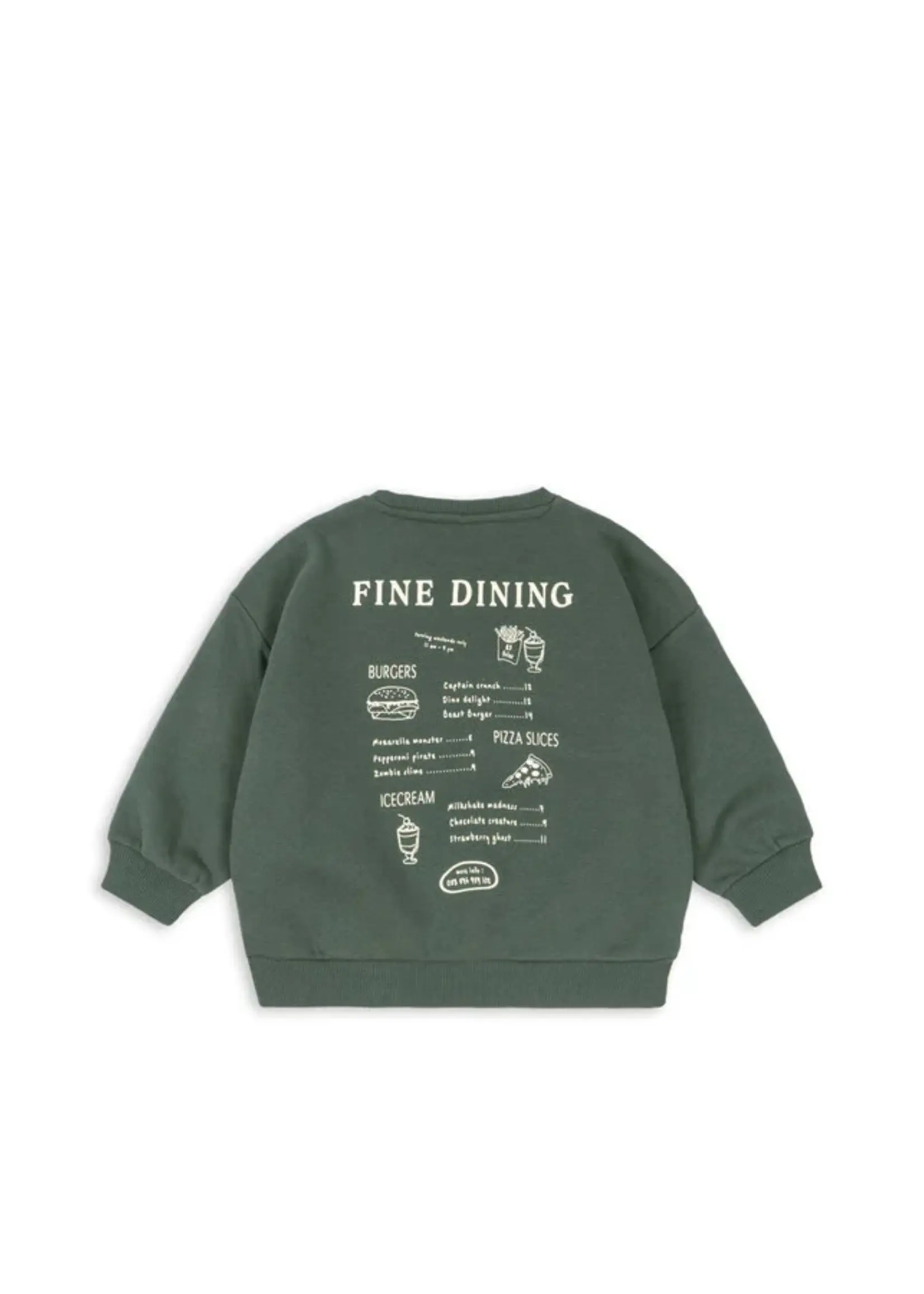 Konges Slojd Lou sweat shirt | Cilantro - Konges Slojd