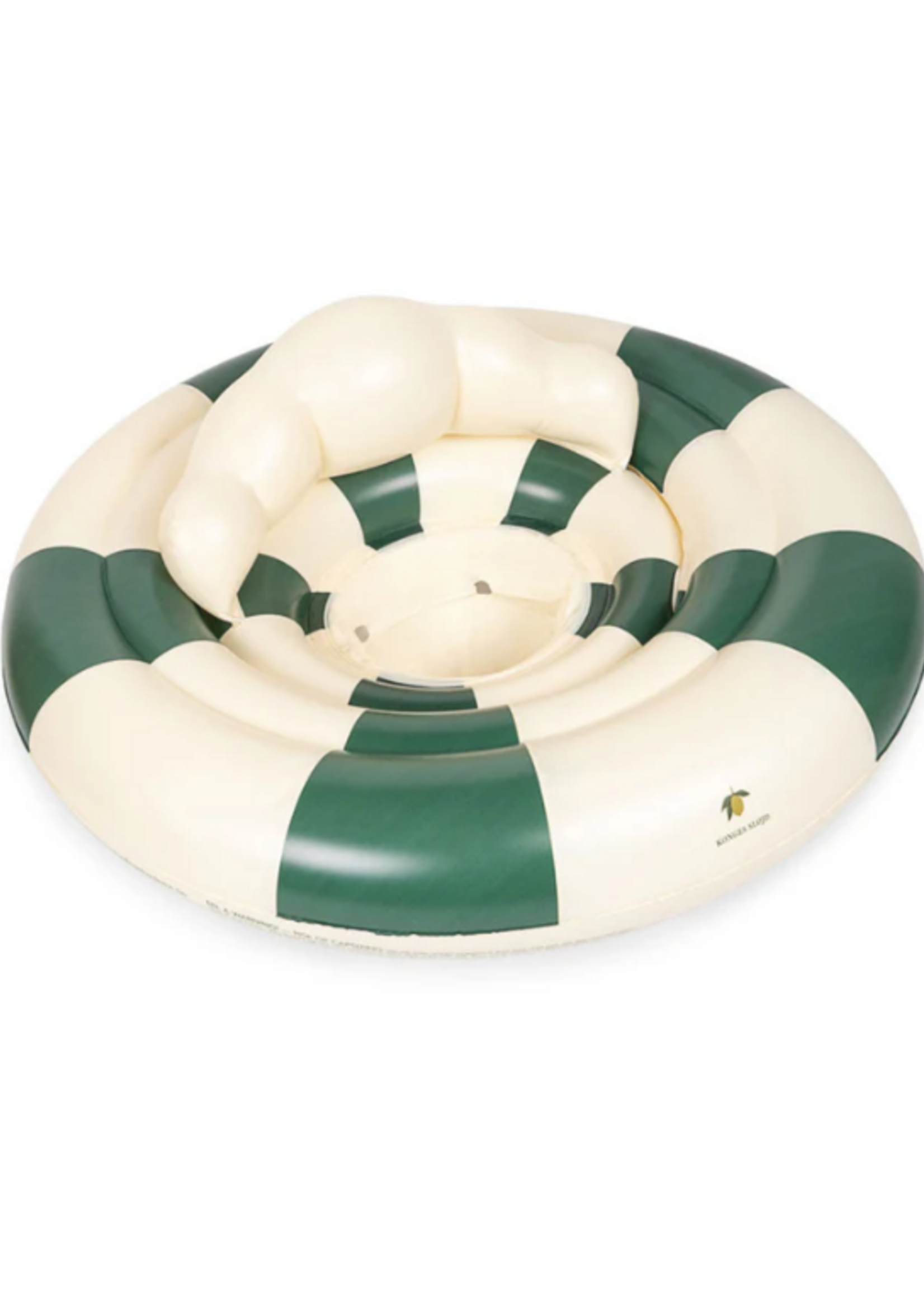 Konges Slojd Baby water ring Green stripe - Konges Slojd