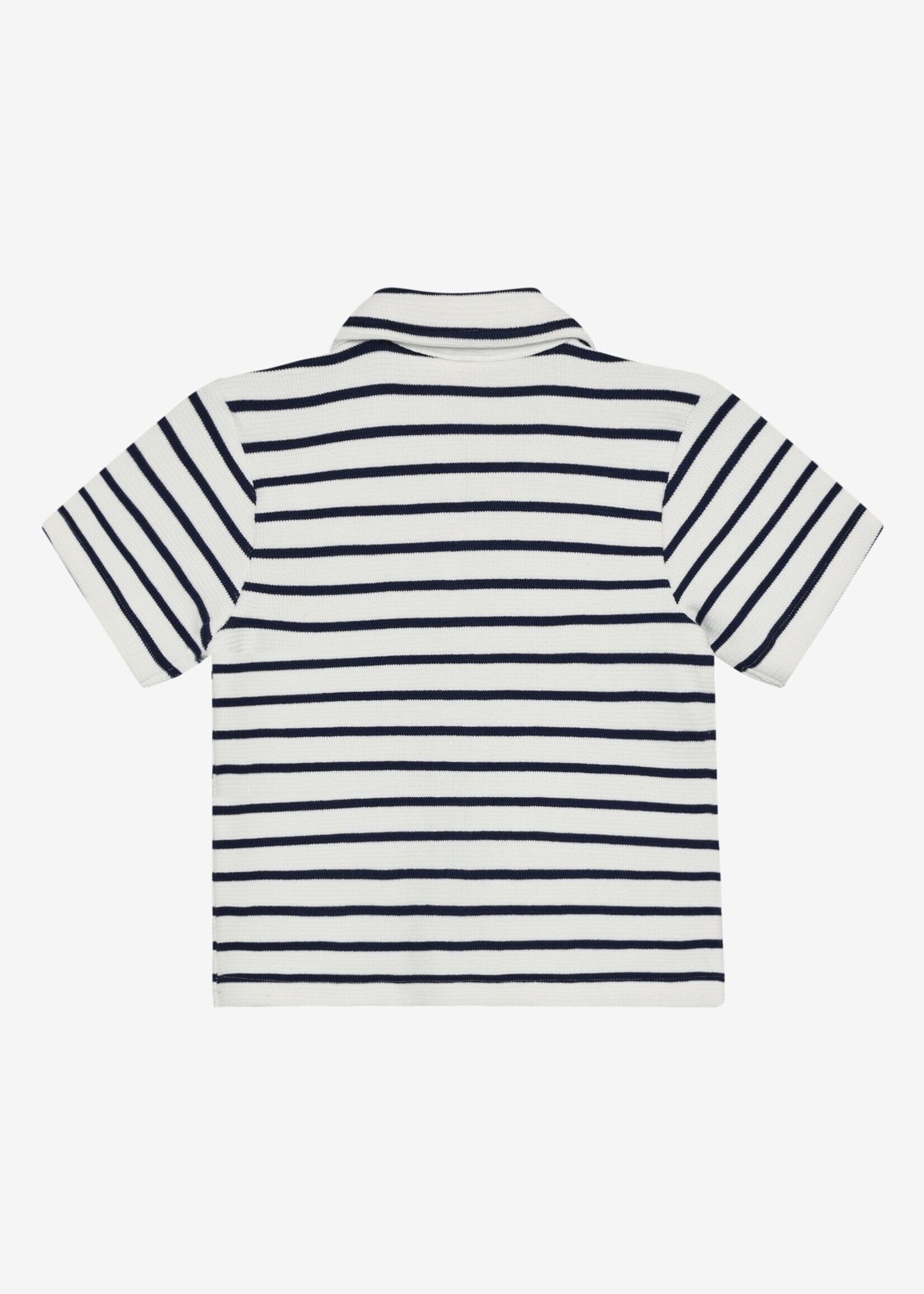 Enfant Shirt sweat stripe Medieval bleu - Enfant
