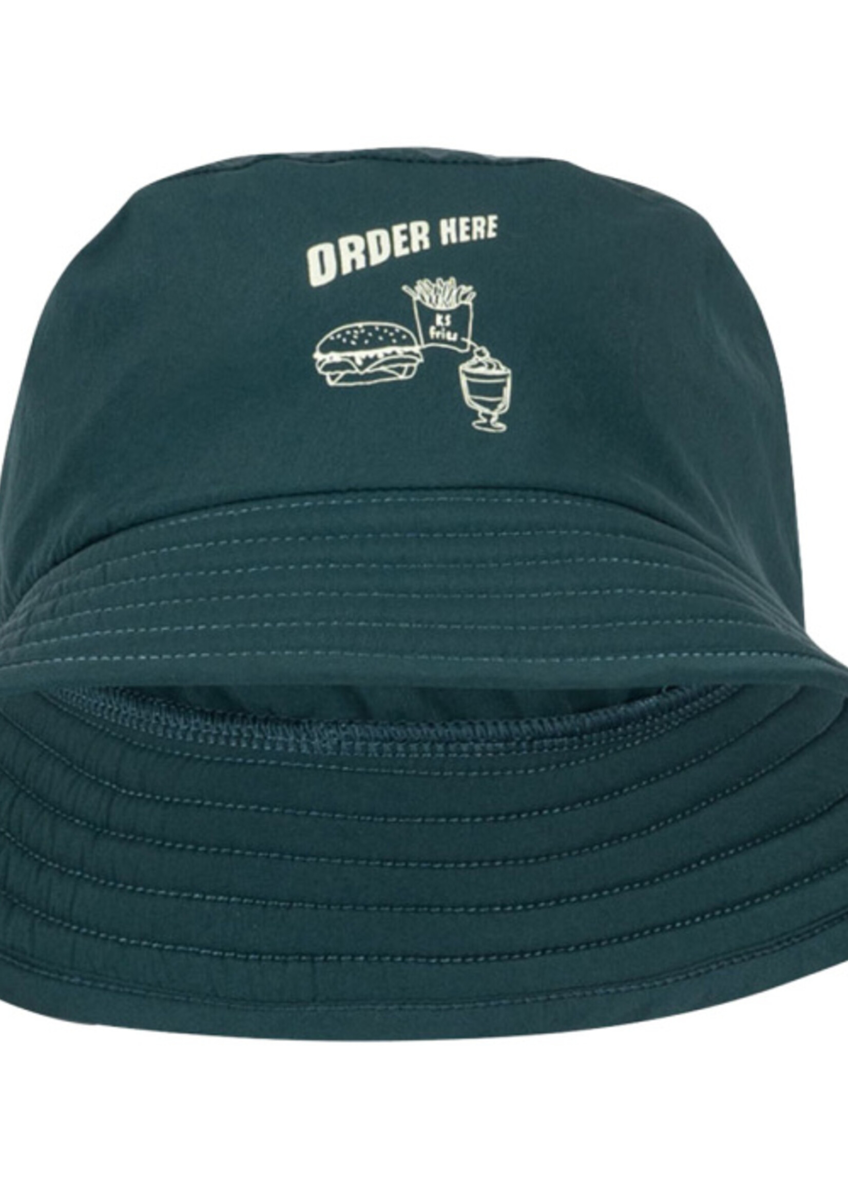 Konges Slojd Pomio bucket hat | Sea moss - Konges Sjold
