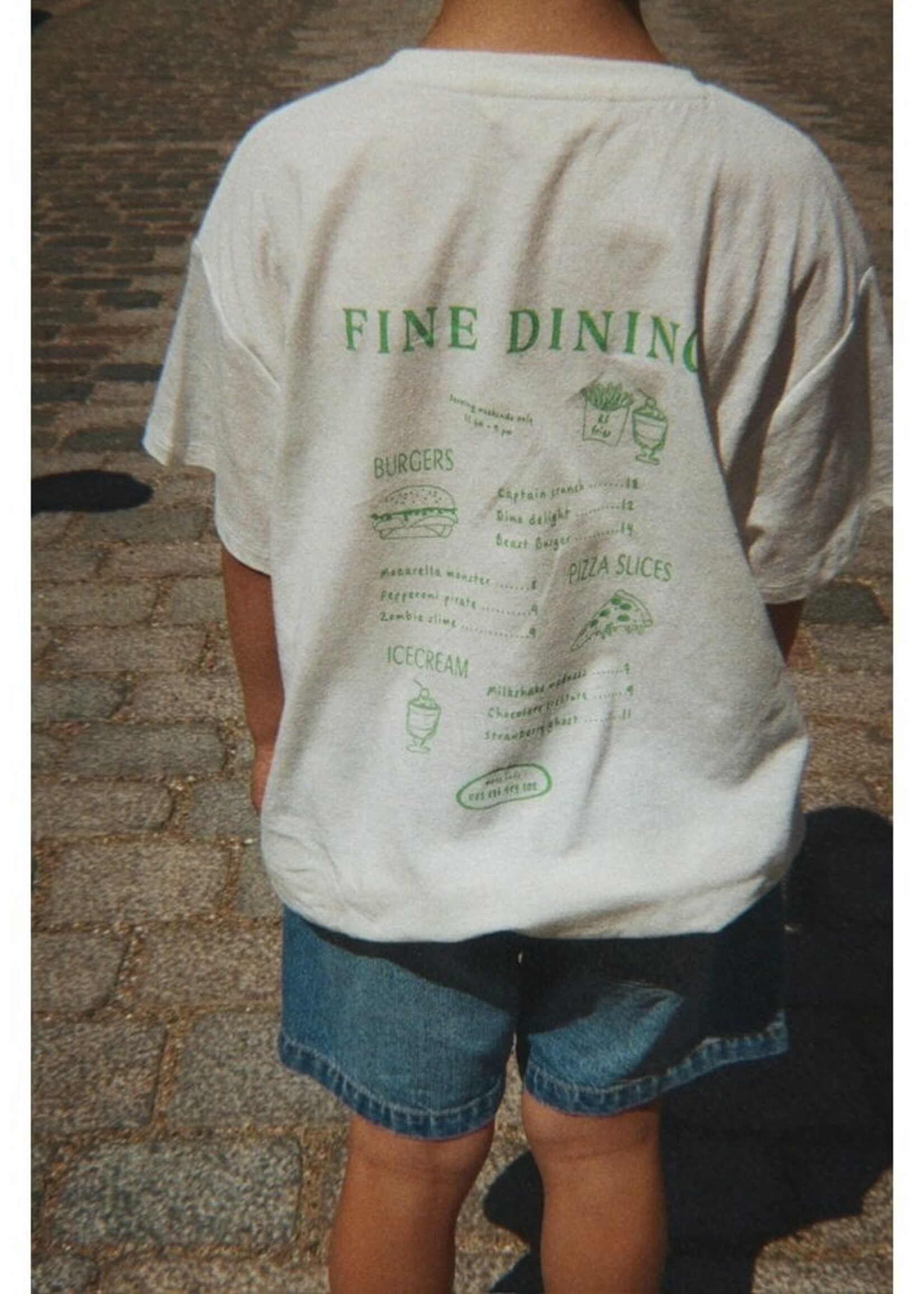 Konges Slojd Era tee | Off white fine dining - Konges Slojd