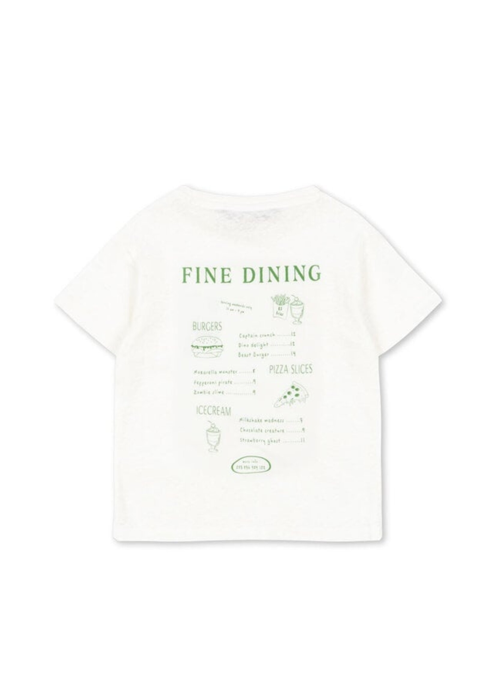 Konges Slojd Era tee | Off white fine dining - Konges Slojd