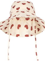 Konges Slojd Cianna sun hat | Amour rouge - Konges Slojd