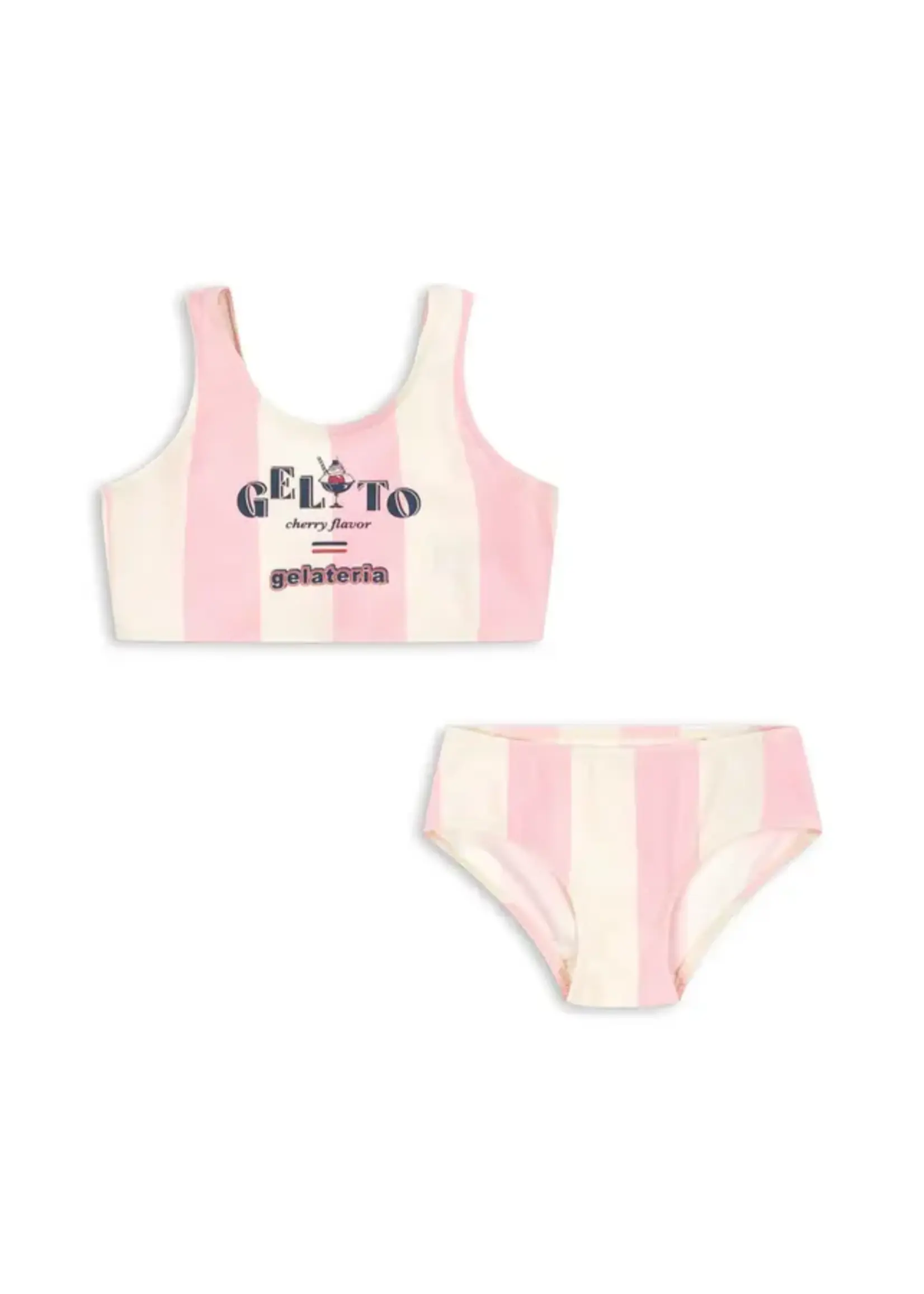 Konges Slojd Pomia bikini Candy rose stripe - Konges Slojd