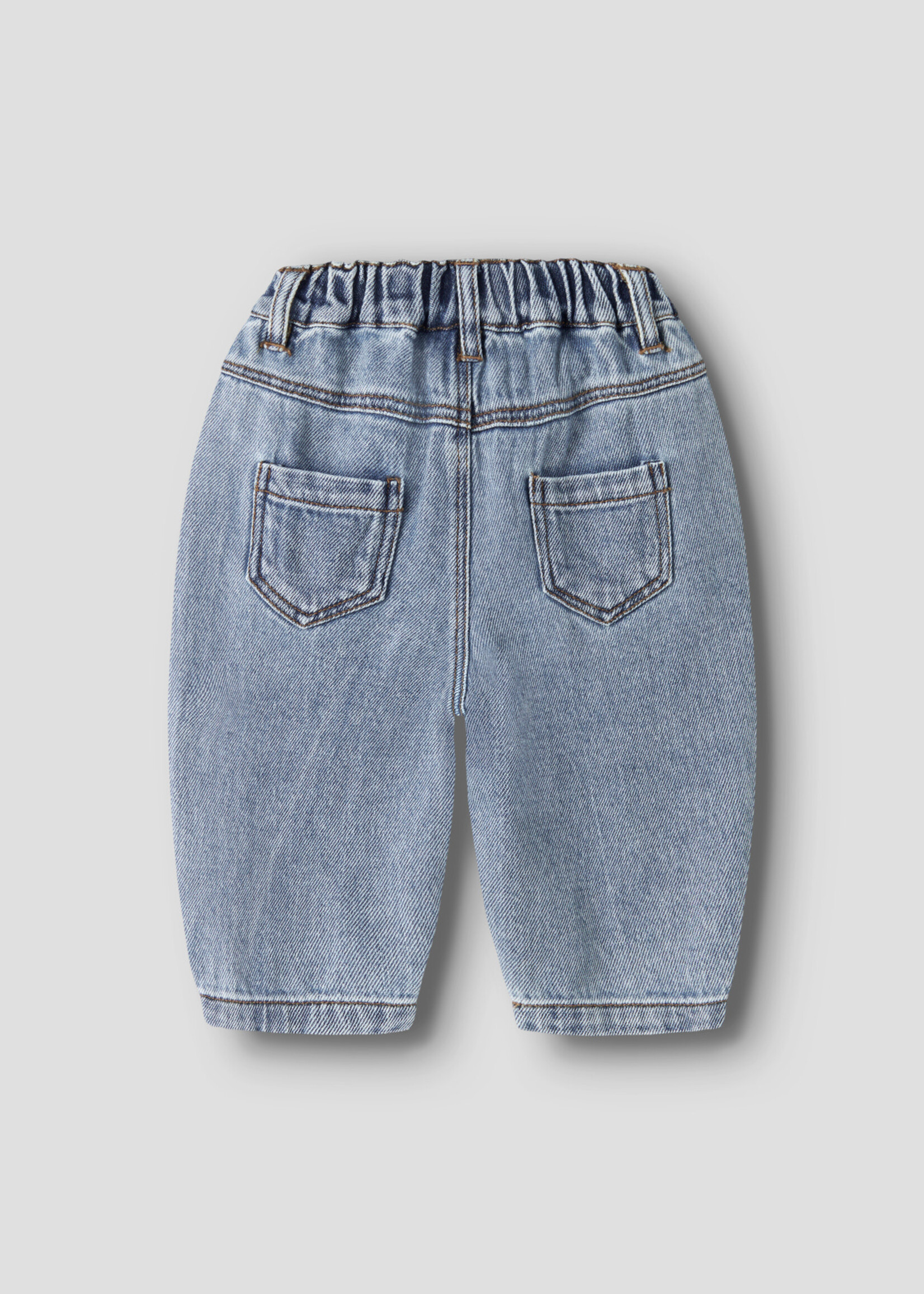 Lil Atelier Karole tapered jeans | Medium blue denim - Lil Atelier