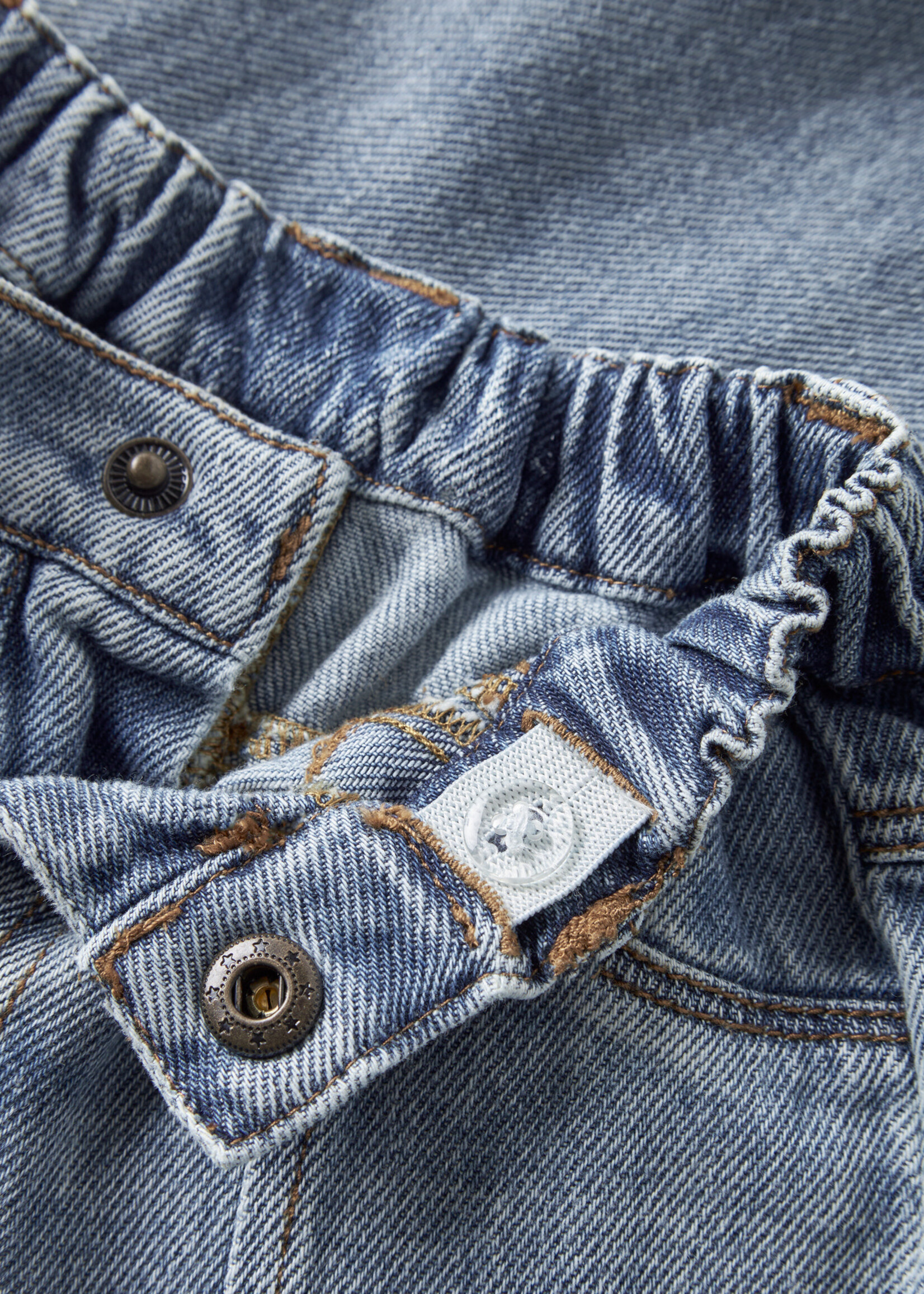 Lil Atelier Karole tapered jeans | Medium blue denim - Lil Atelier