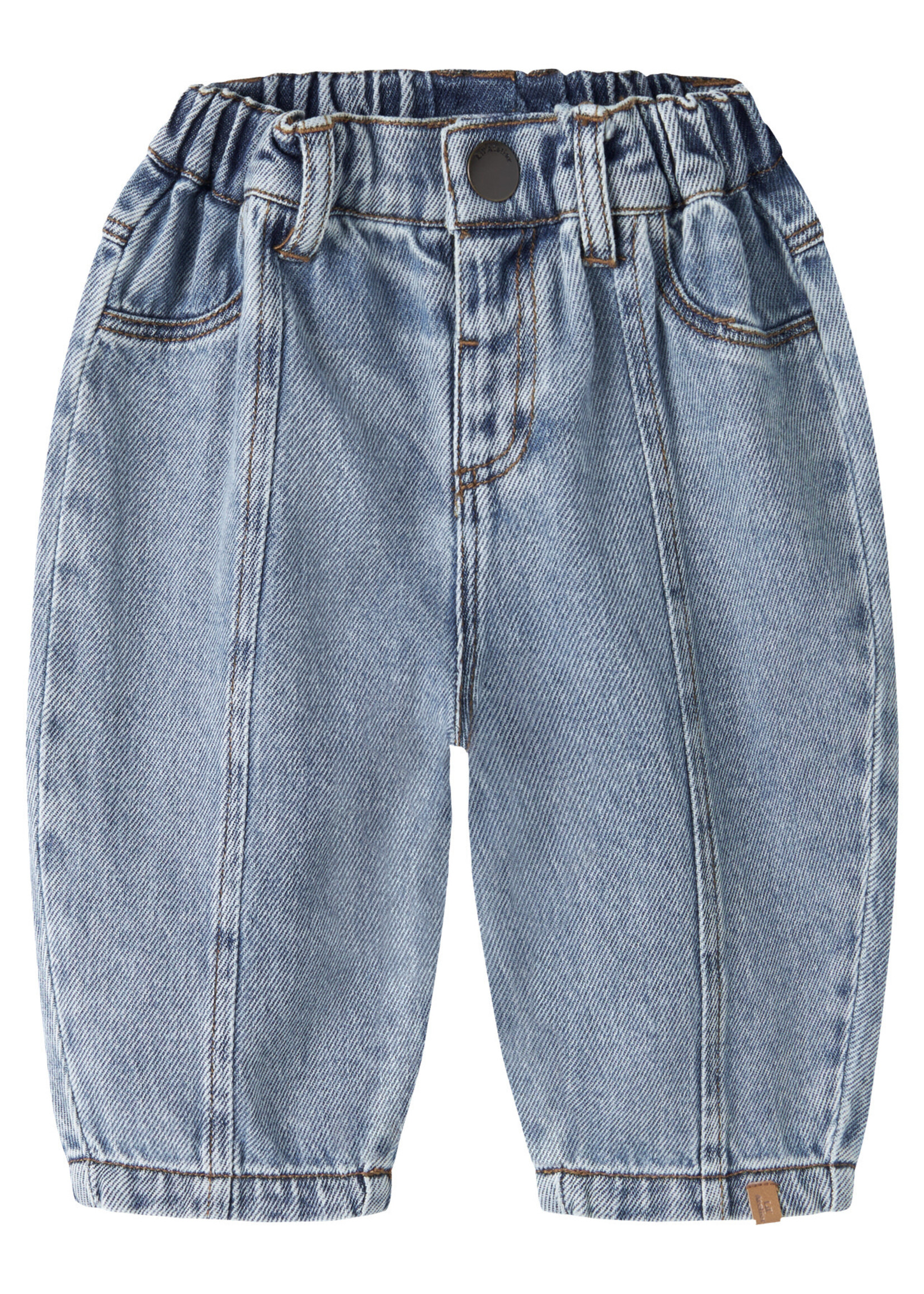 Lil Atelier Karole tapered jeans | Medium blue denim - Lil Atelier