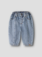 Lil Atelier Karole tapered jeans | Medium blue denim - Lil Atelier