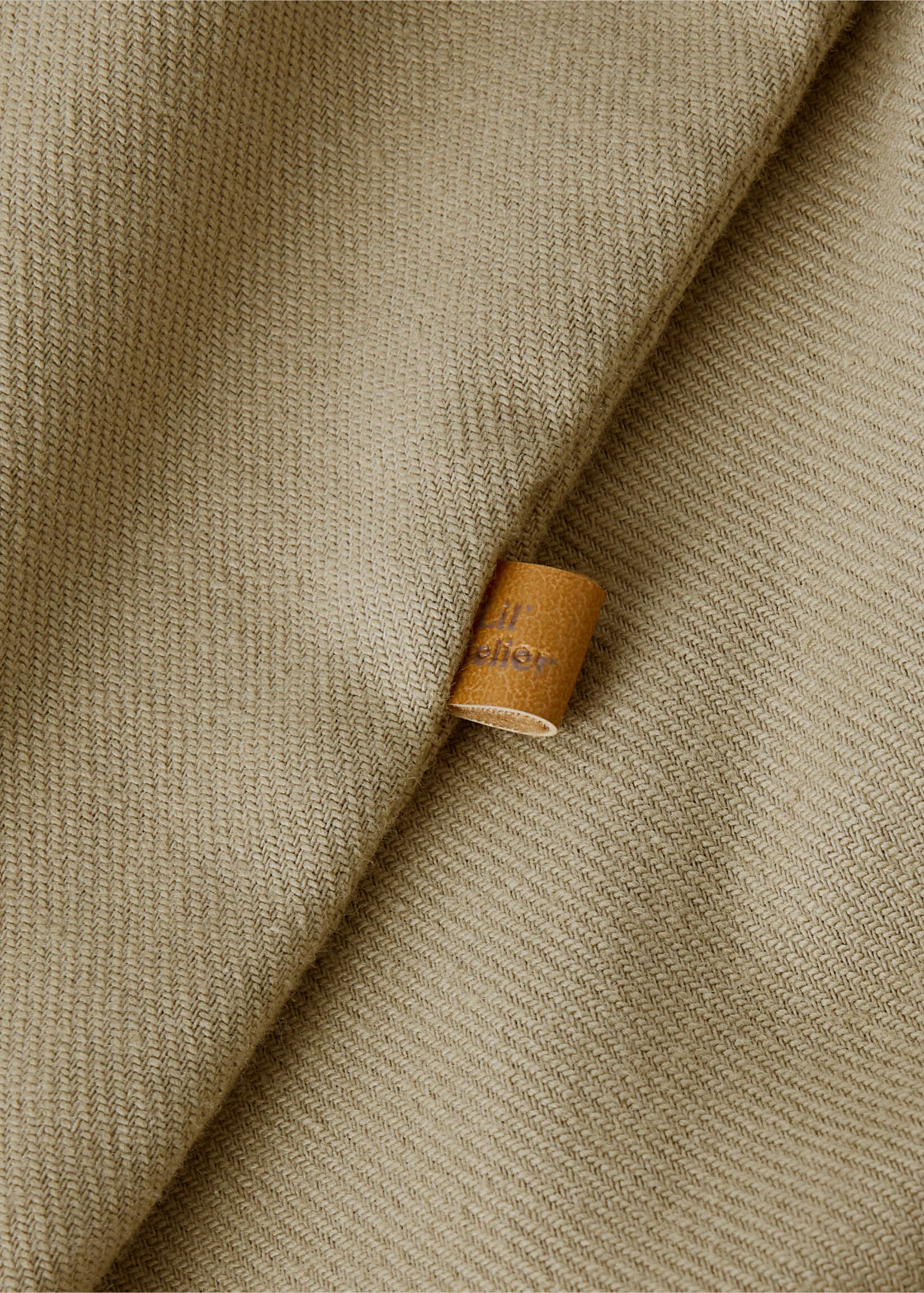 Lil Atelier Koa LS loose shirt | Twill - Lil Atelier