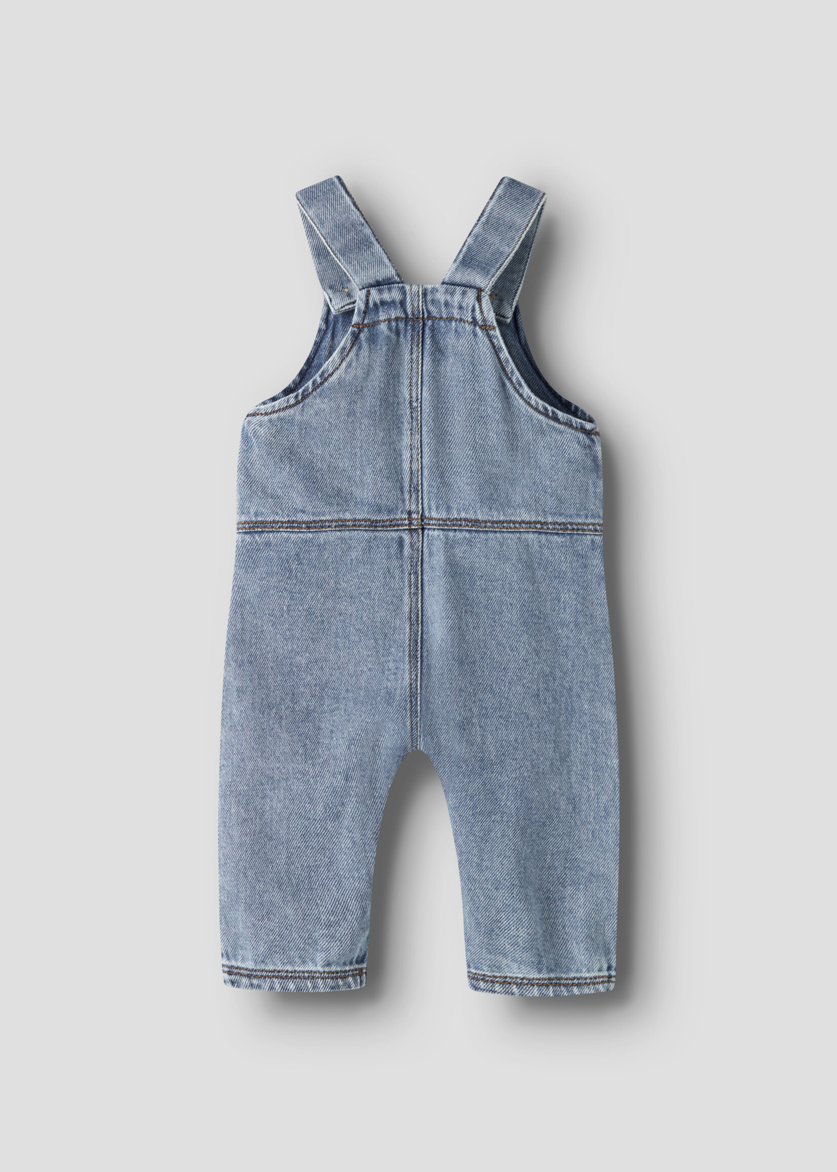 Lil Atelier Karole loose dnm overall | Medium blue denim - Lil Atelier