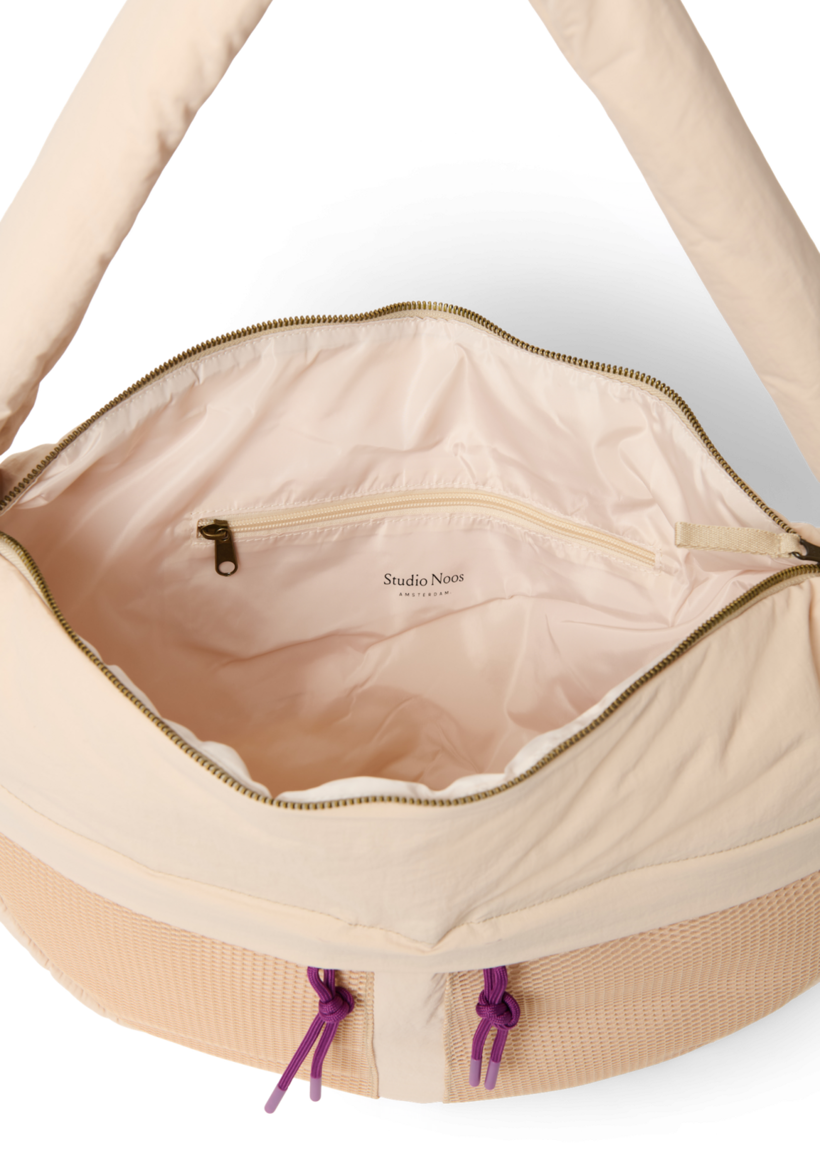Studio Noos Oatmeal patchwork crossbody bag - Studio Noos