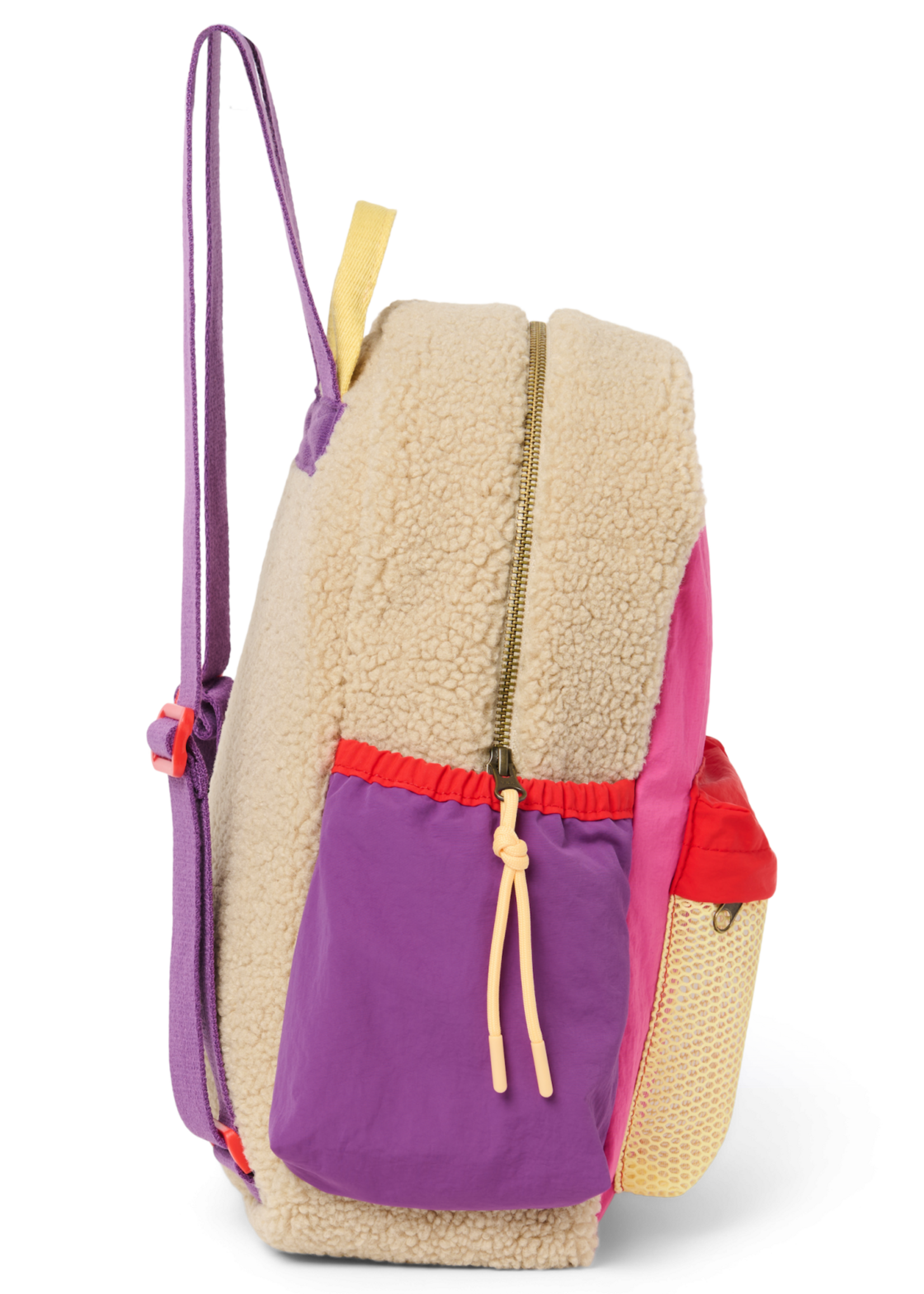 Studio Noos Bright pink patchwork midi backpack - Studio Noos