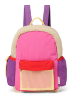 Studio Noos Bright pink patchwork midi backpack - Studio Noos