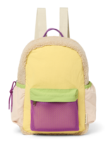 Studio Noos Butter yellow patchwork midi backpack - Studio Noos