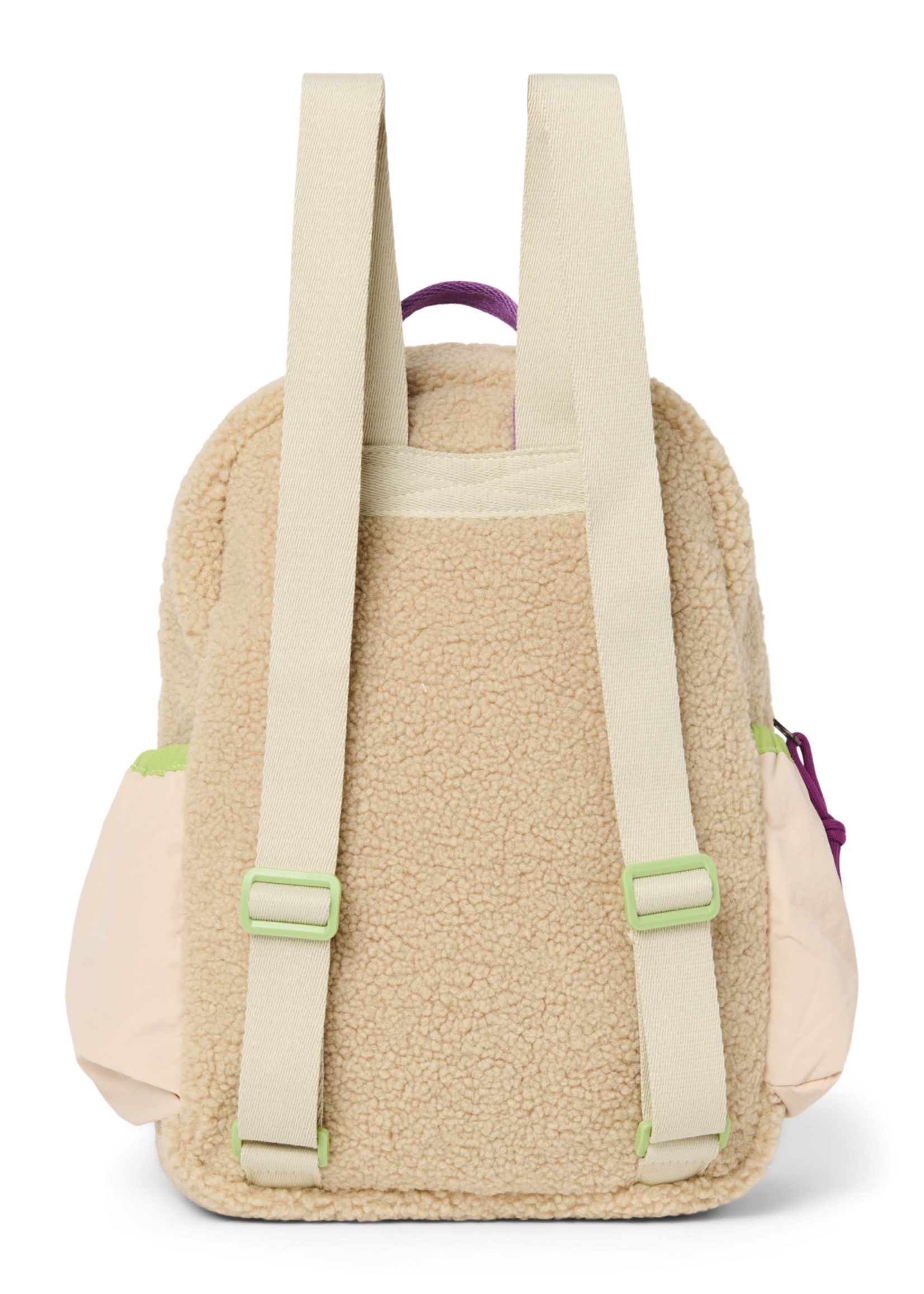 Studio Noos Butter yellow patchwork midi backpack - Studio Noos