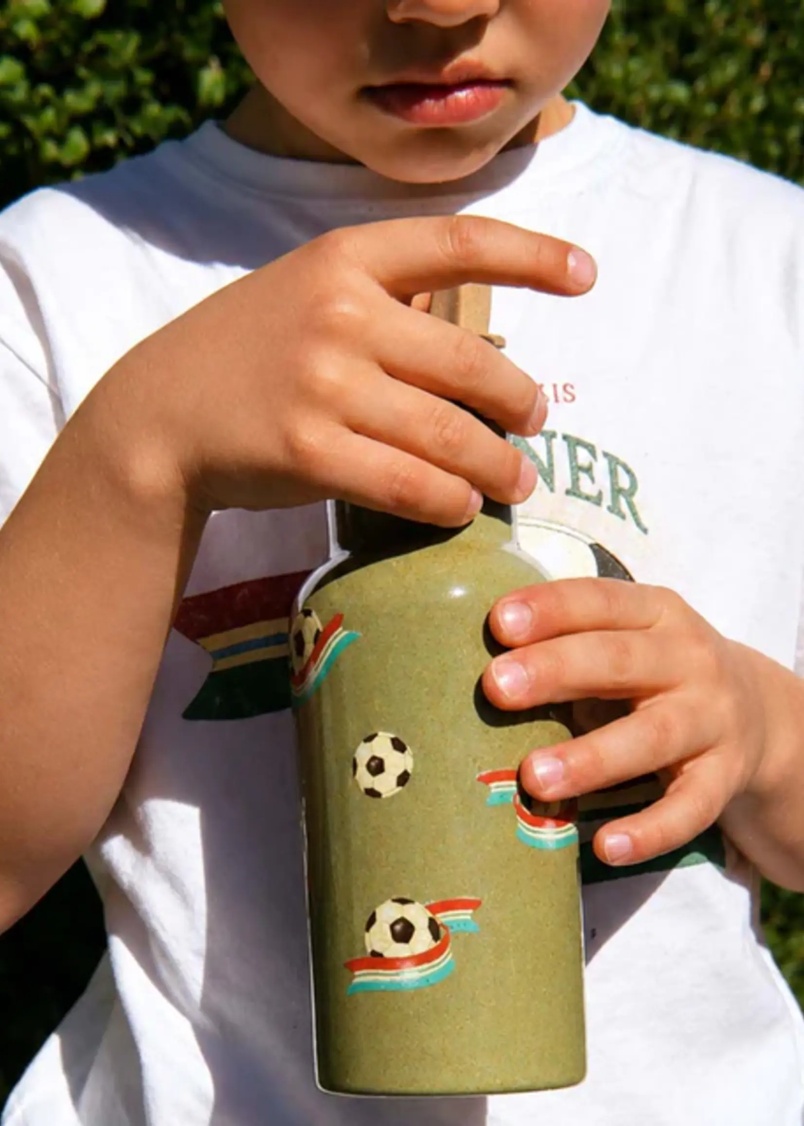 Konges Slojd Thermo bottle | Green/kick it - Konges Slojd