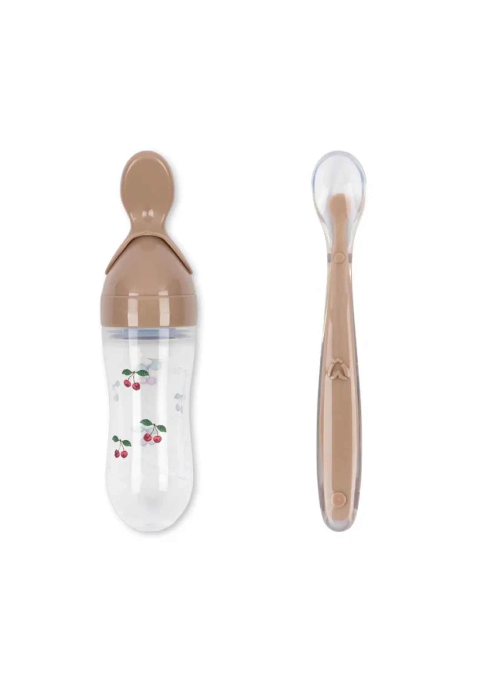 Konges Slojd Food feeding set Cherry blush - Konges Slojd