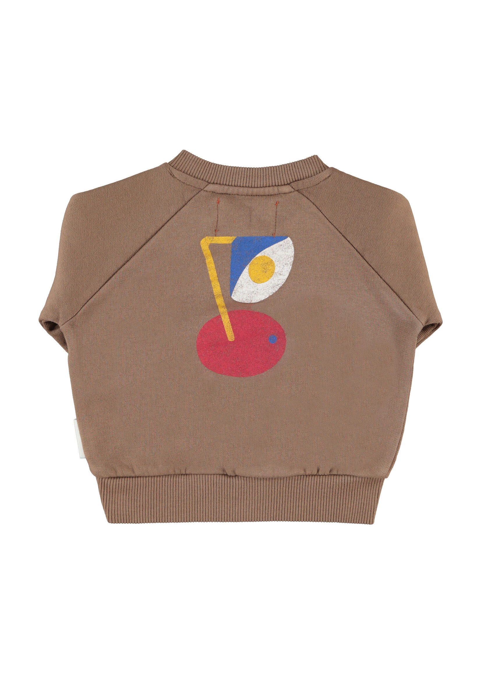 Piupiuchick Sweatshirt Brown captain print- Piupiuchick