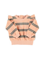 Piupiuchick Terry cotton sweatshirt Light pink - Piupiuchick