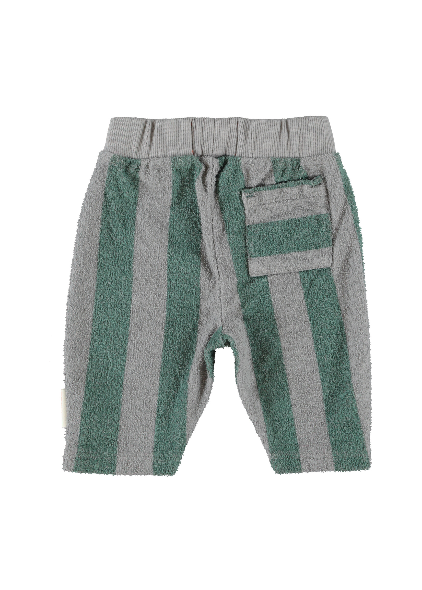 Piupiuchick Jogging pants grey/green stripe - Piupiuchick