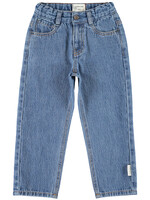 Piupiuchick Unisex trousers Washed navy denim - Piupiuchick