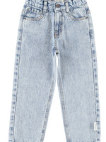 Piupiuchick Unisex trousers faded light blue denim - Piupiuchick