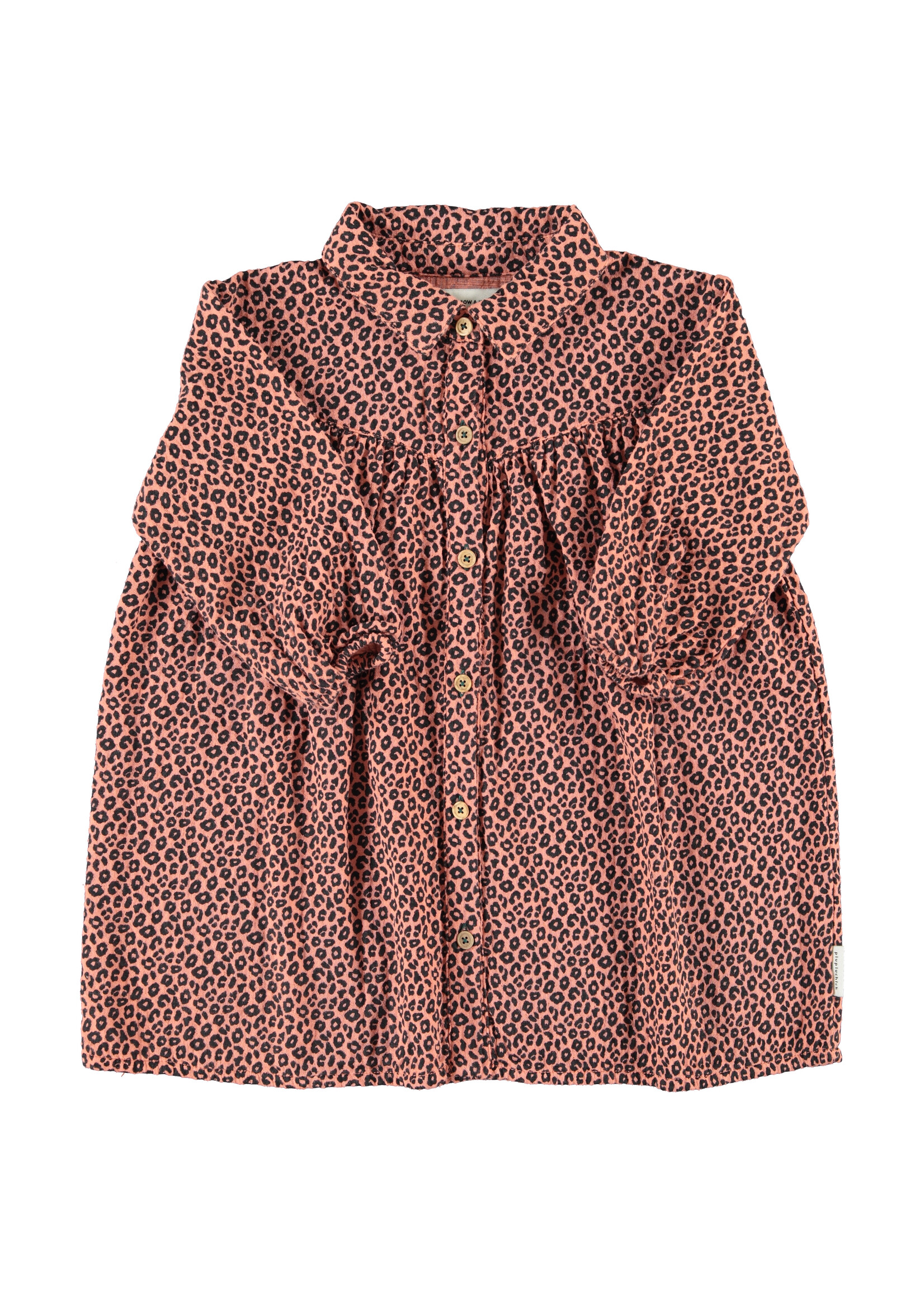 Piupiuchick Short dress Pink animal print - Piupiuchick