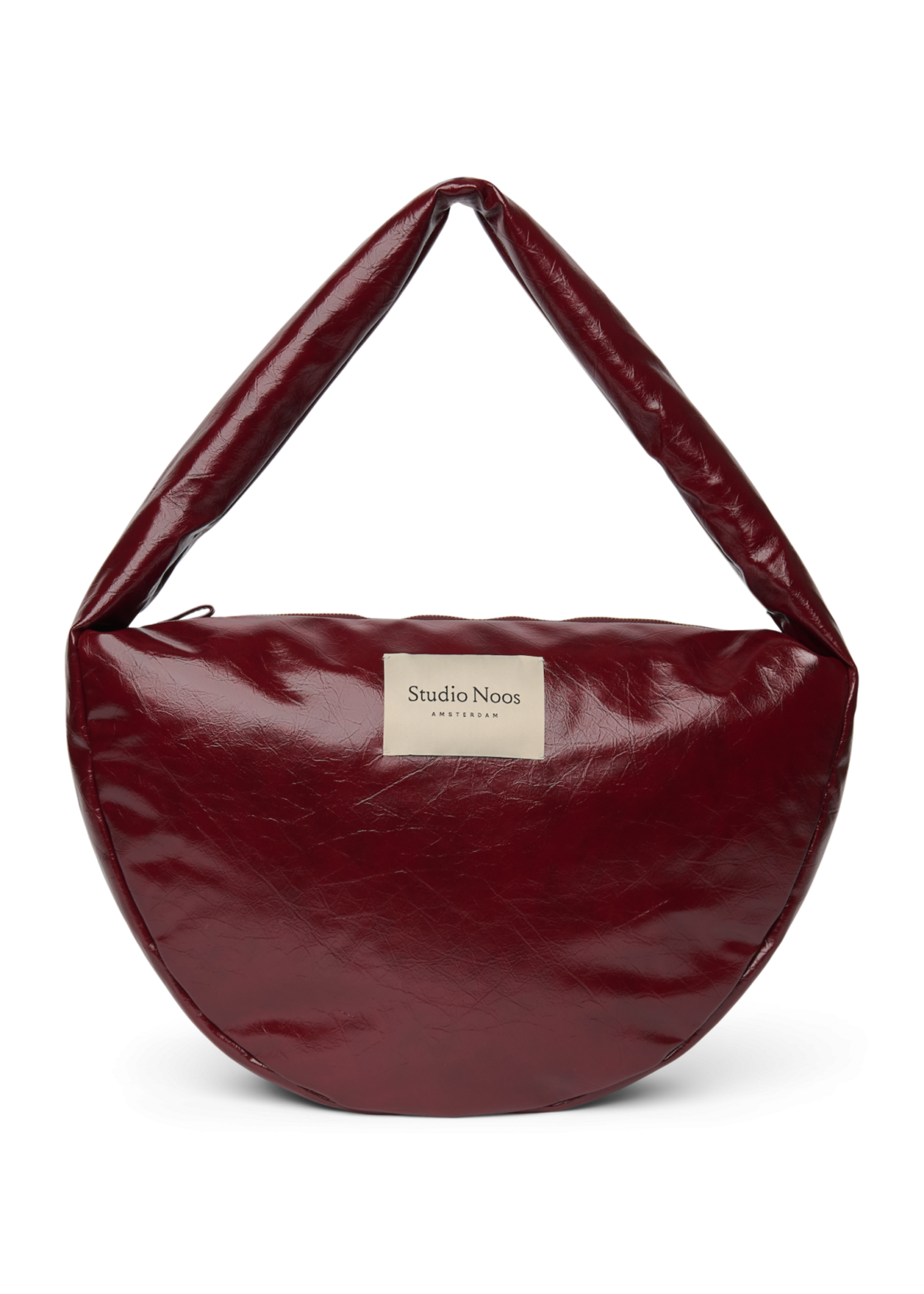 Vegan leather cross body Burgundy - Studio Noos