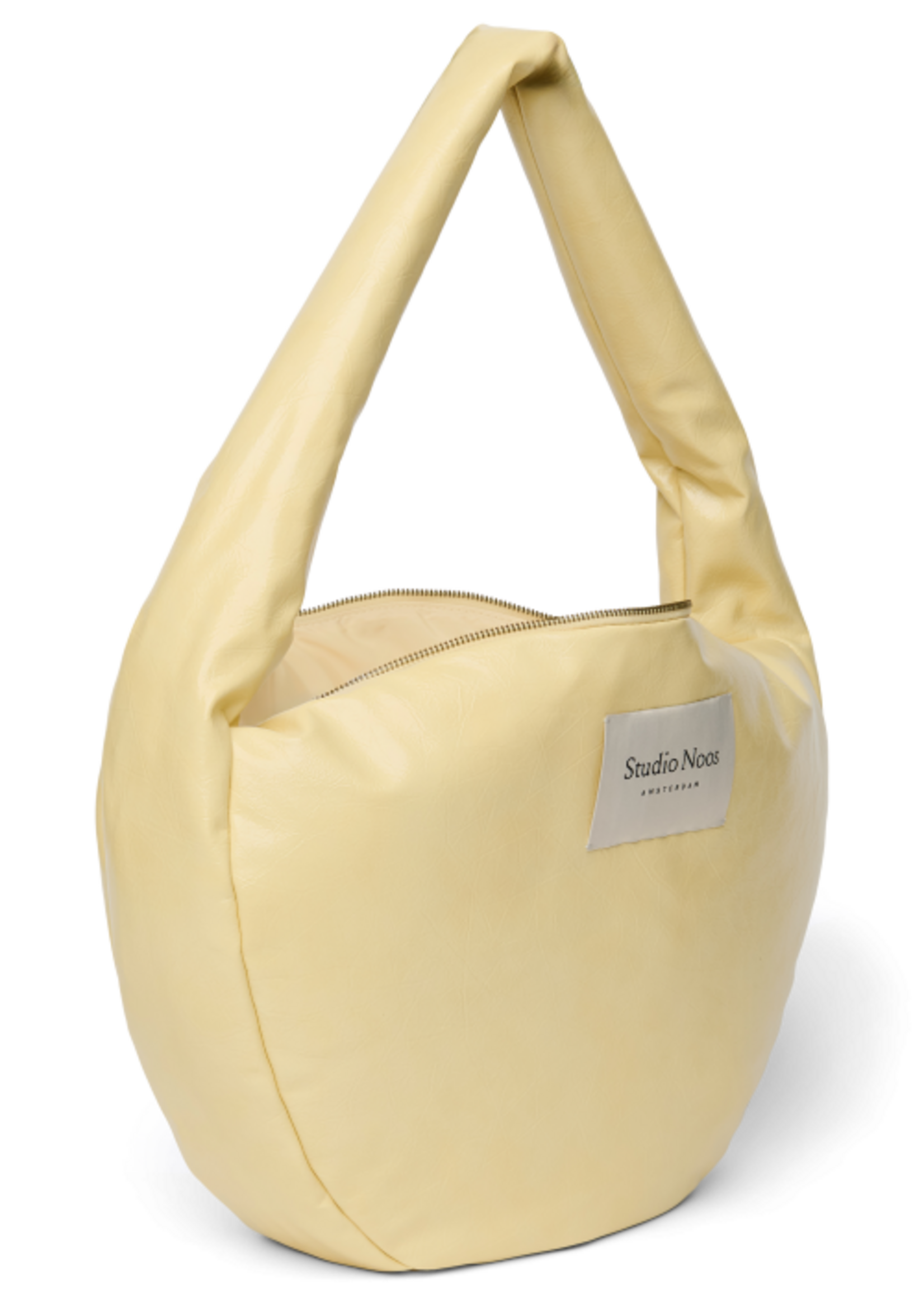 Vegan leather cross body Butter yellow - Studio Noos