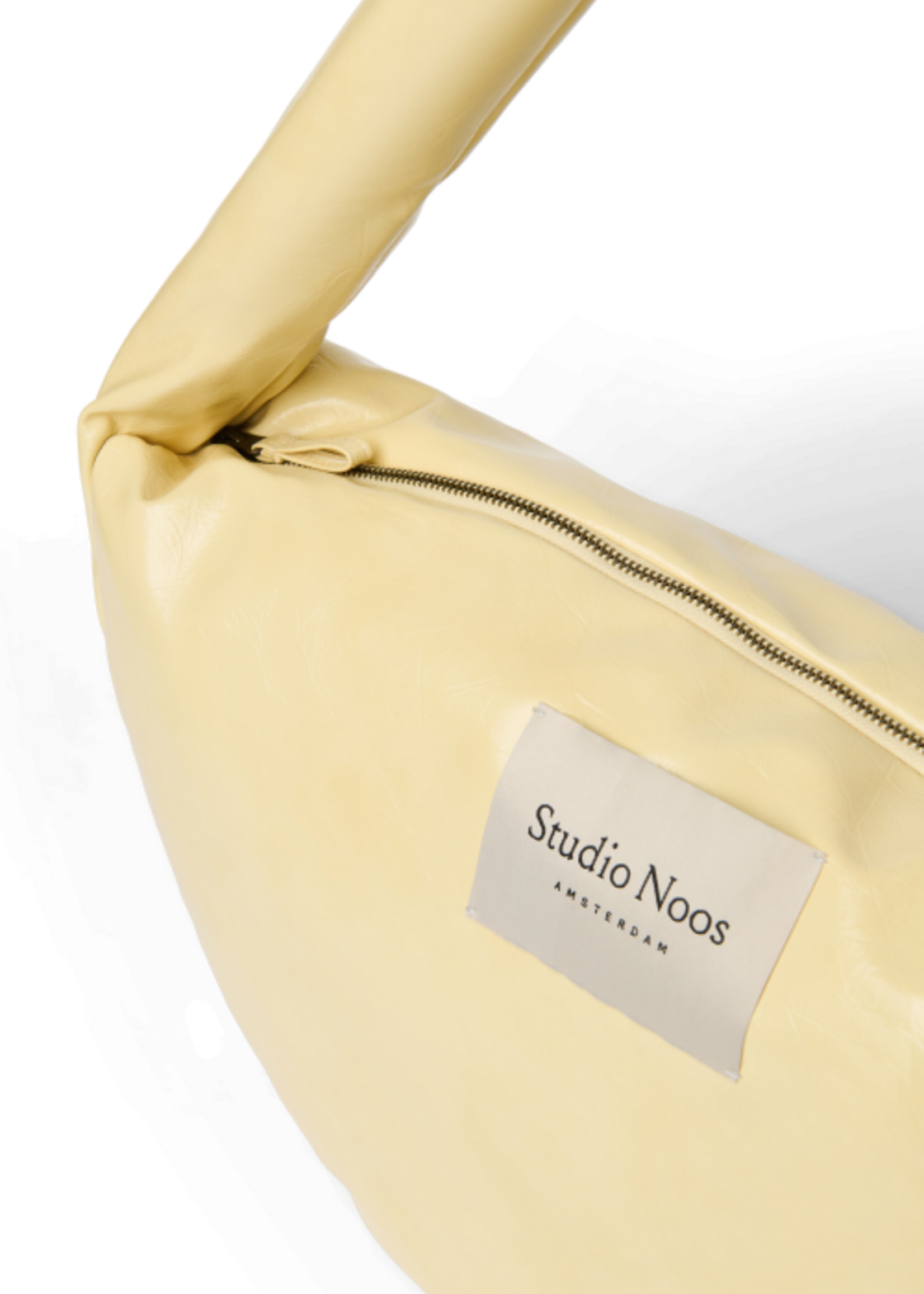 Vegan leather cross body Butter yellow - Studio Noos