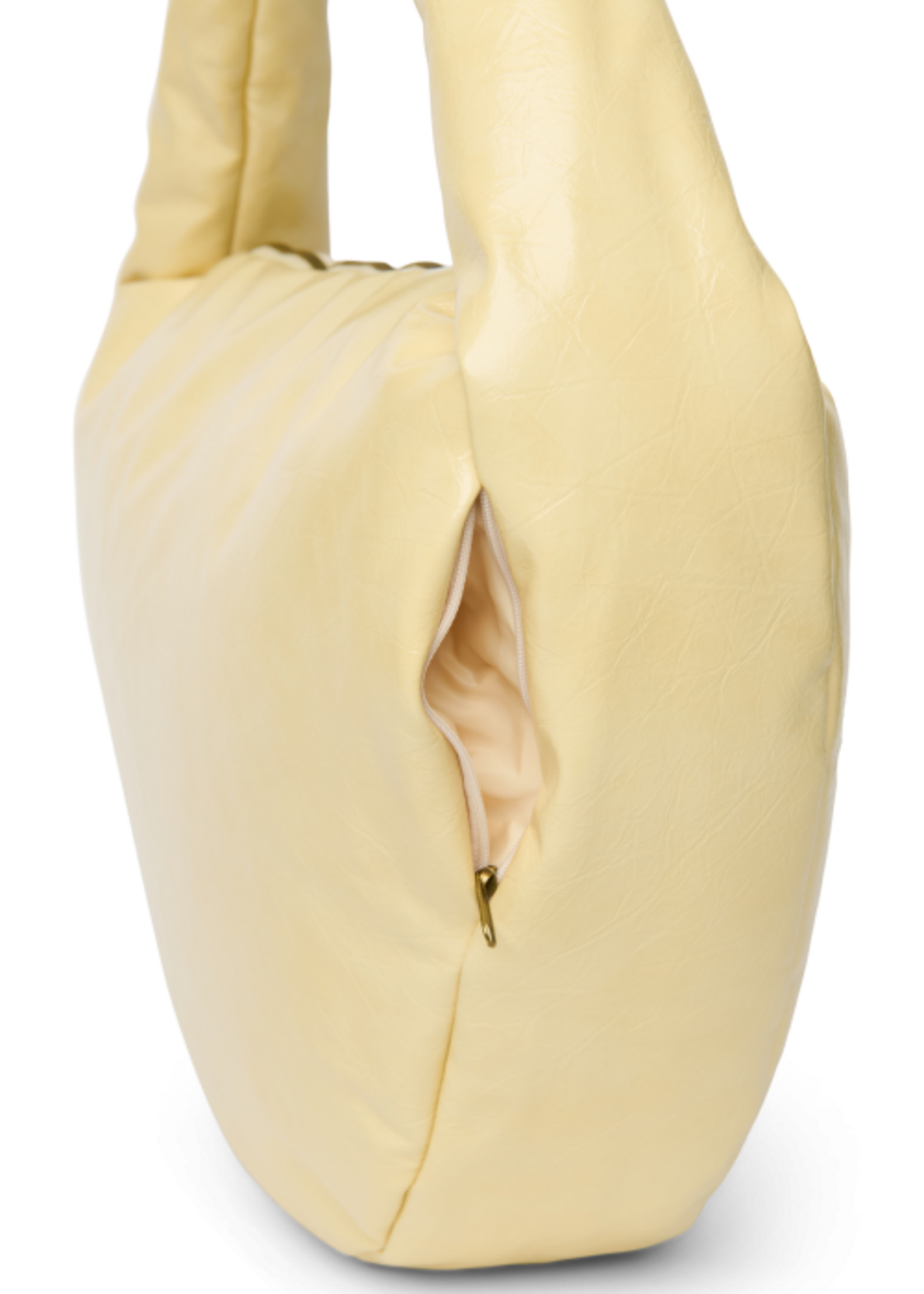 Vegan leather cross body Butter yellow - Studio Noos