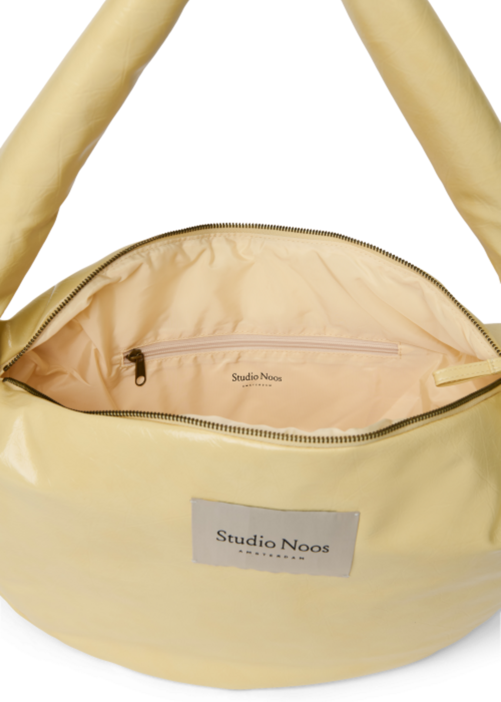 Vegan leather cross body Butter yellow - Studio Noos