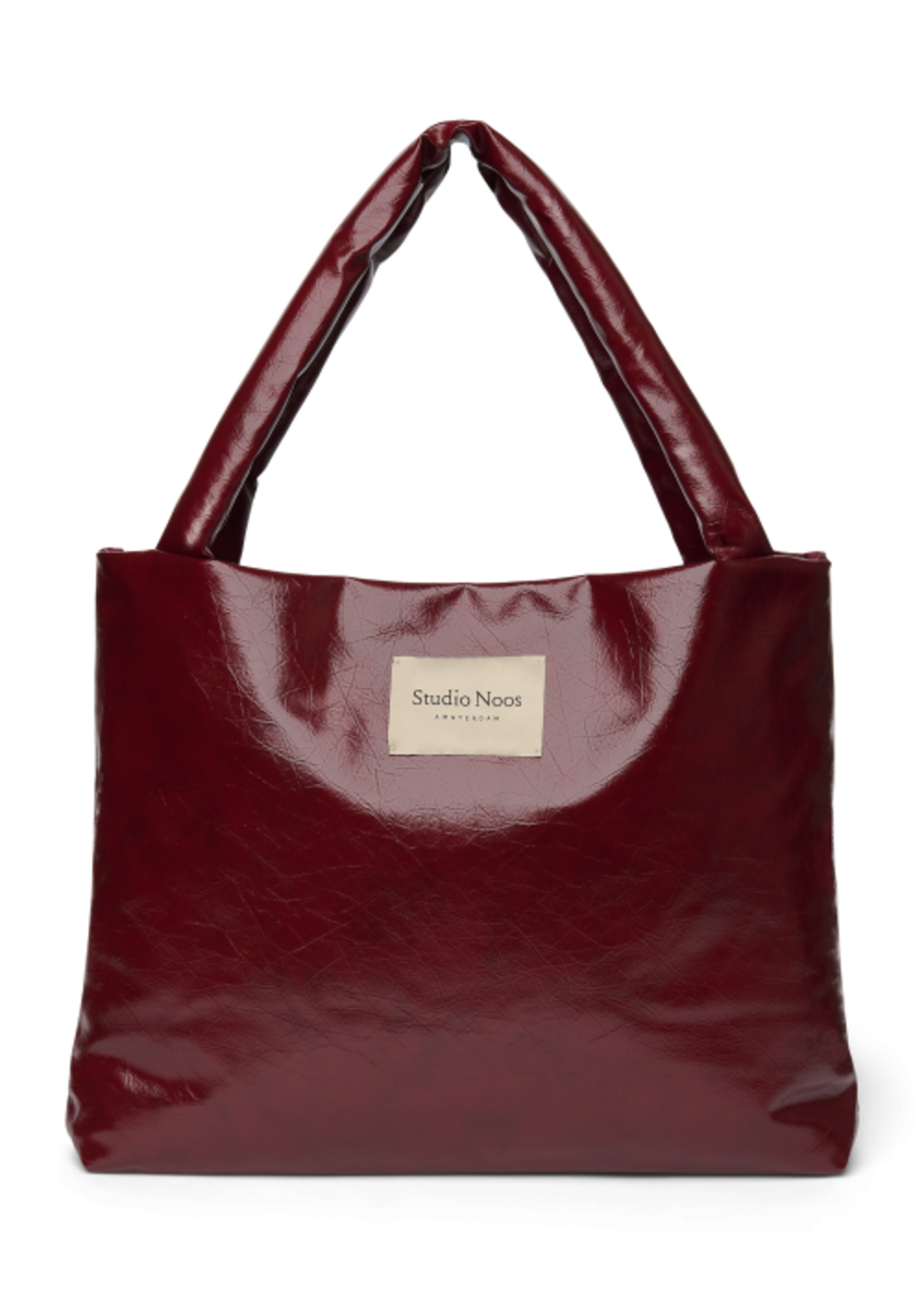 Studio Noos Vegan leather mom bag Burgundy - Studio Noos