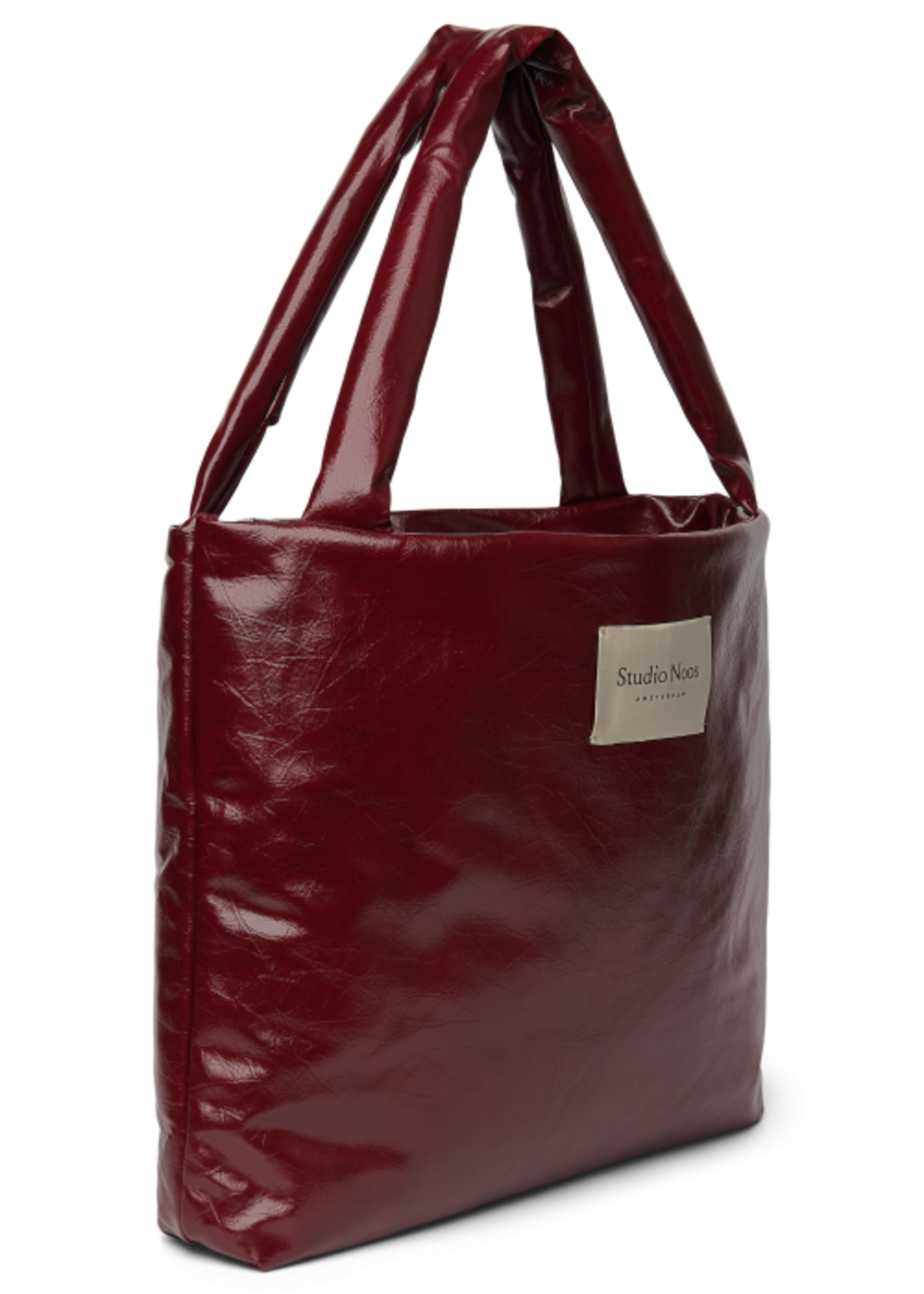 Studio Noos Vegan leather mom bag Burgundy - Studio Noos
