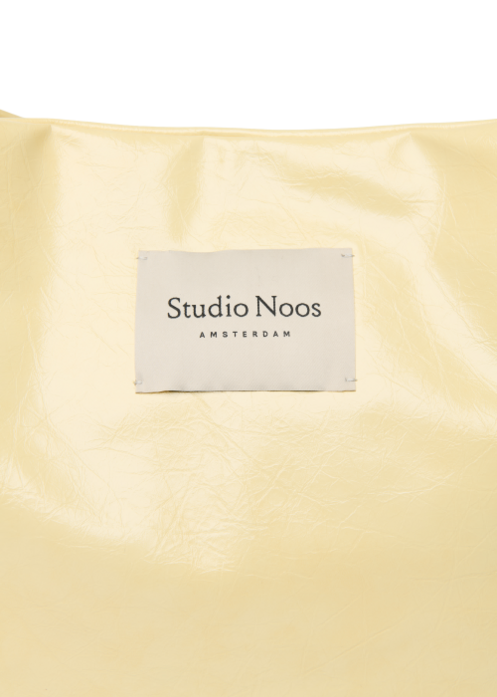 Studio Noos Vegan leather mom bag Butter yellow - Studio Noos