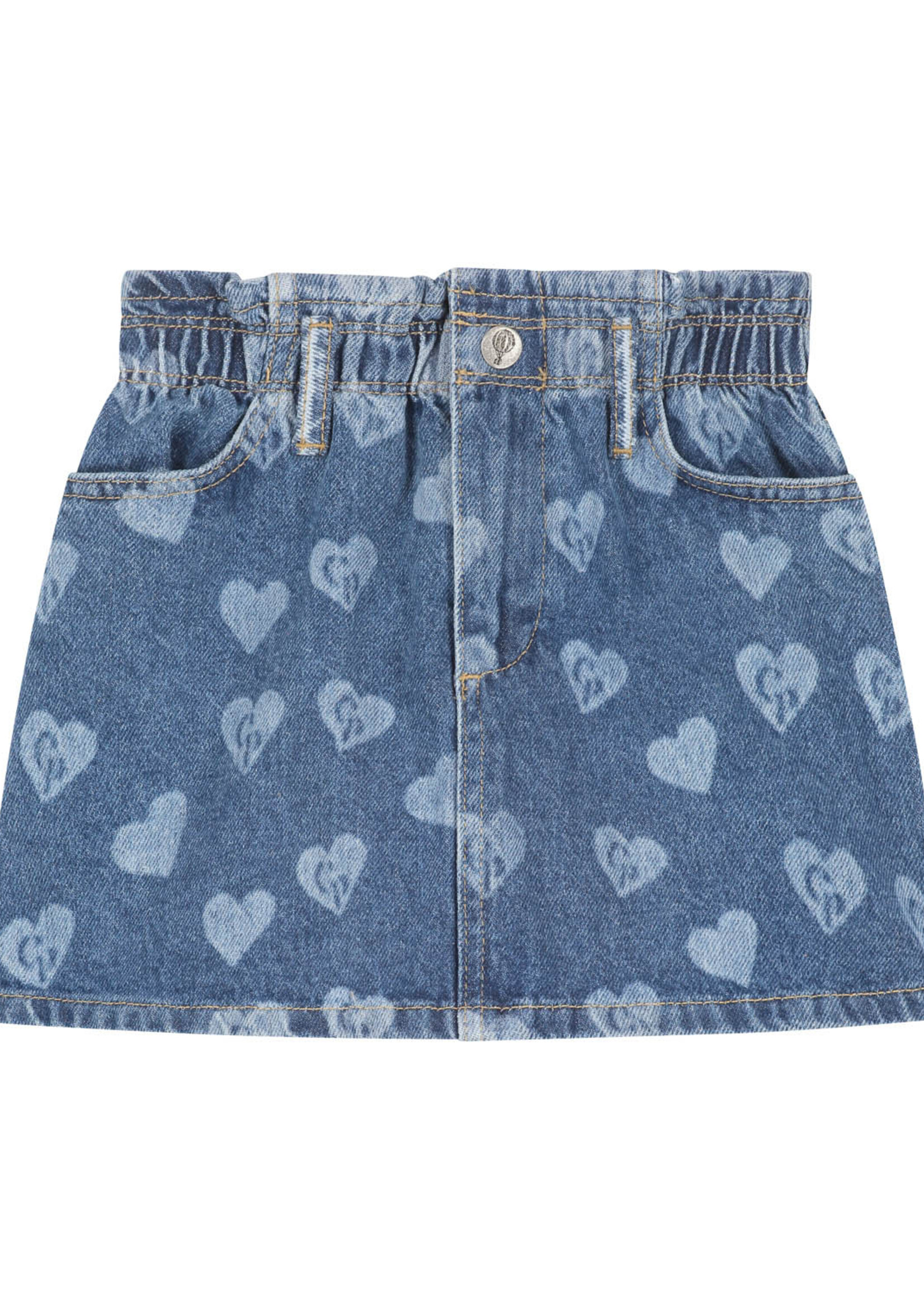 Charlie Petite Jada skirt Medium blue  - Charlie petite
