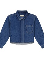 Charlie Petite Sage blouse Medium Blue - Charlie petite