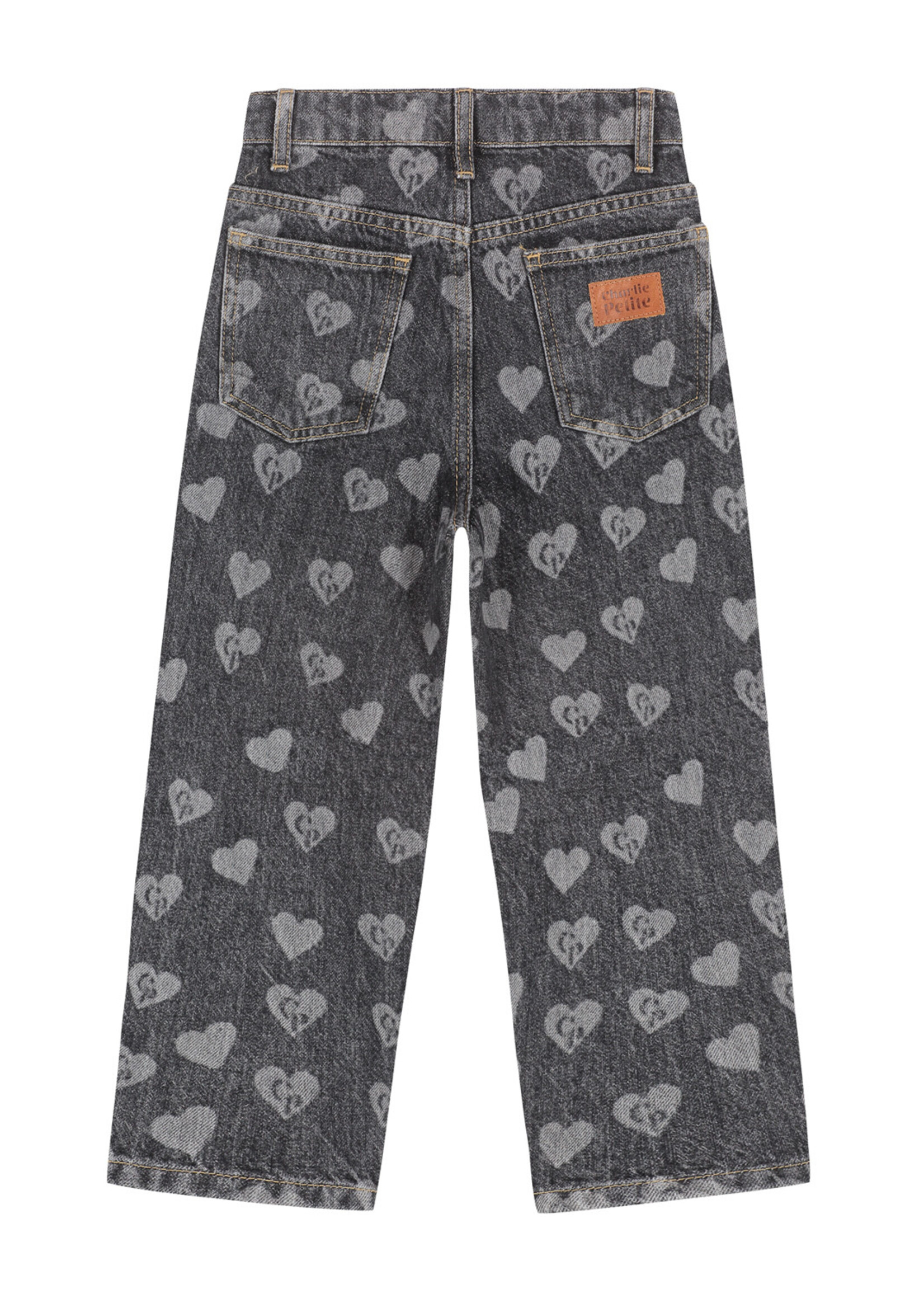 Charlie Petite Isae jeans Black stone washed - Charlie petite