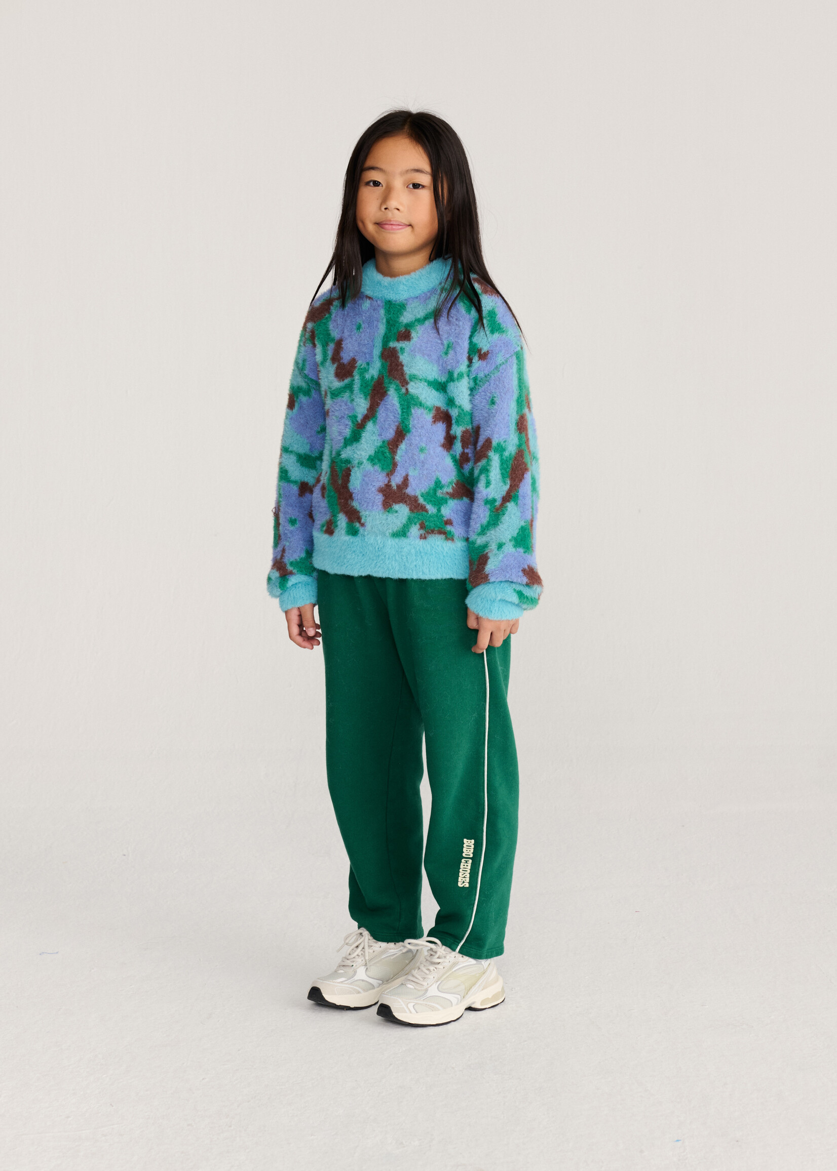Bobo Choses Watercolor all over jacquard jumper - Bobo choses